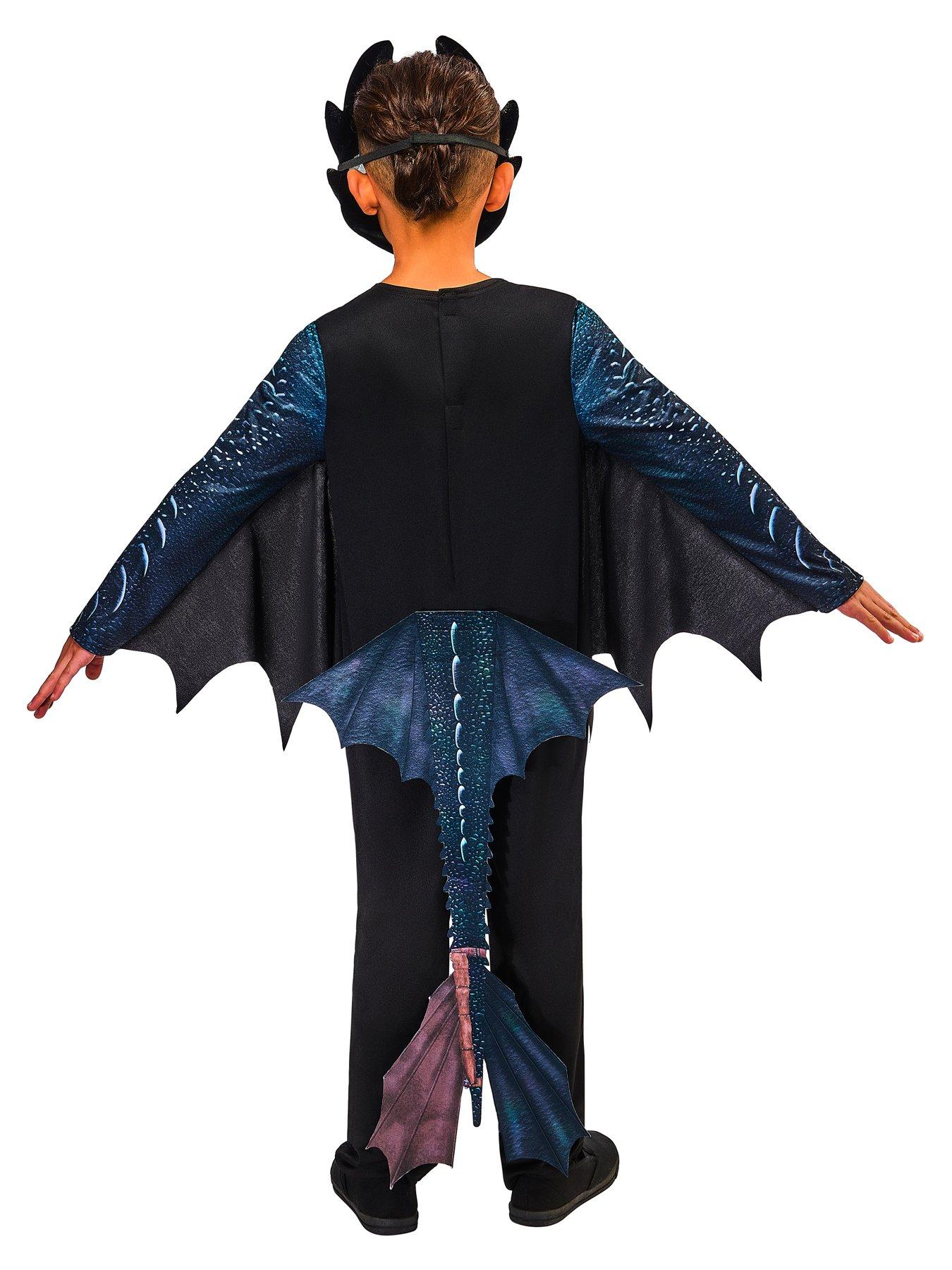 Image 2 of 7 of How to Train Your Dragon Toothless Child Costume