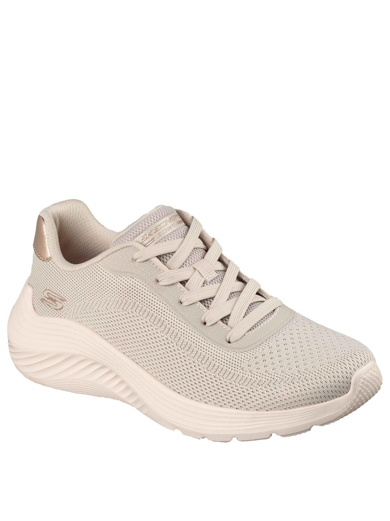 Image 2 of 5 of Skechers Bobs Squad Waves Current Look - Off White