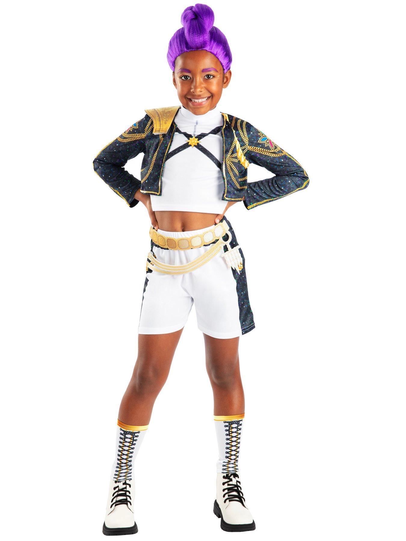 rumi golden dress K-Pop Demon Hunters Deluxe Costume & Wig rumi golden outfit no jacket