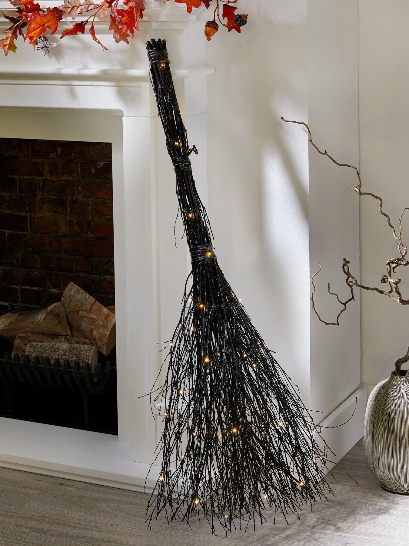 The Very Collection Decorative Pre Lit Halloween Broom