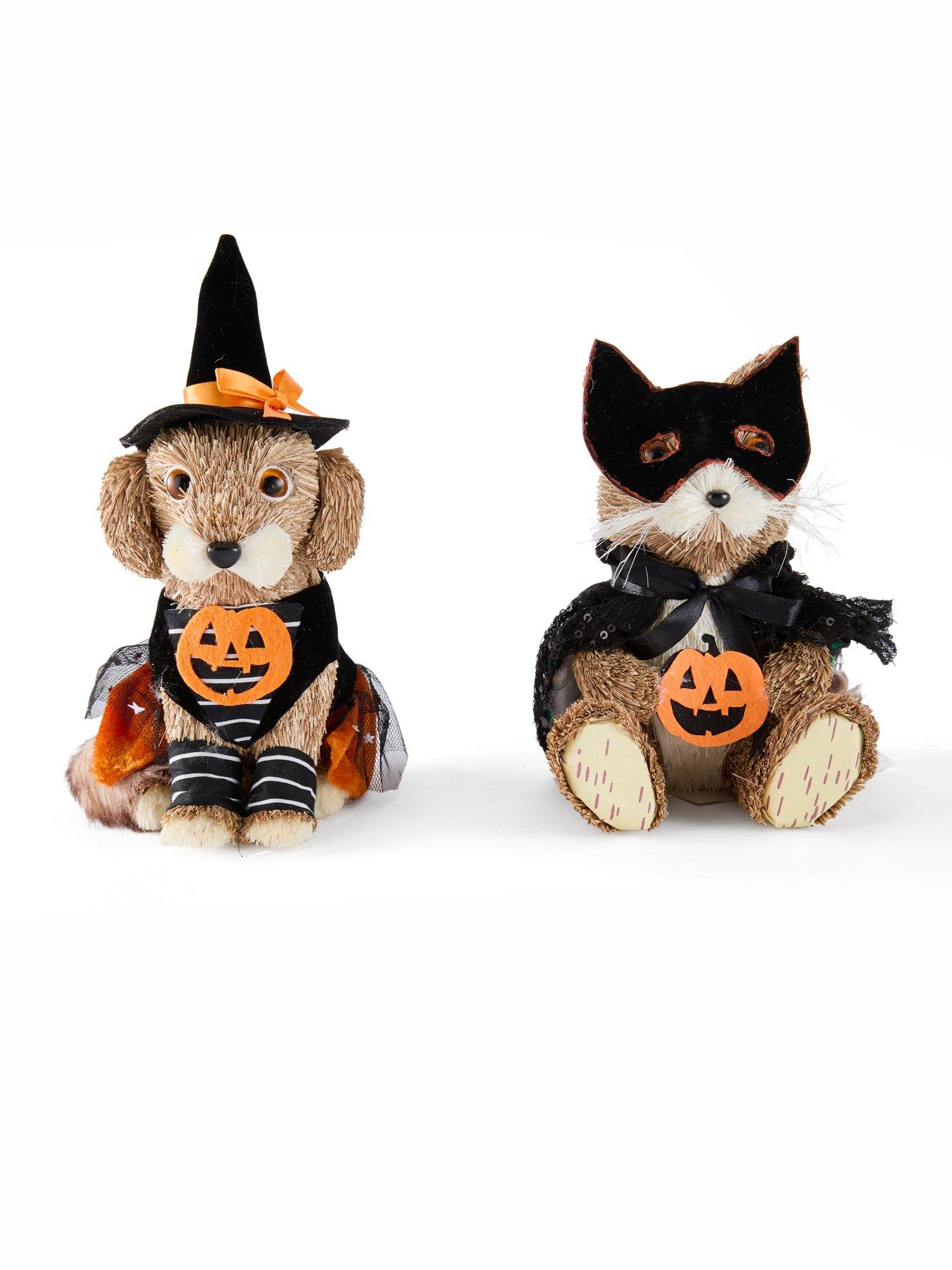 Image 2 of 7 of The Very Collection Set of 2 Cat and&nbsp;Dog Halloween Decorations