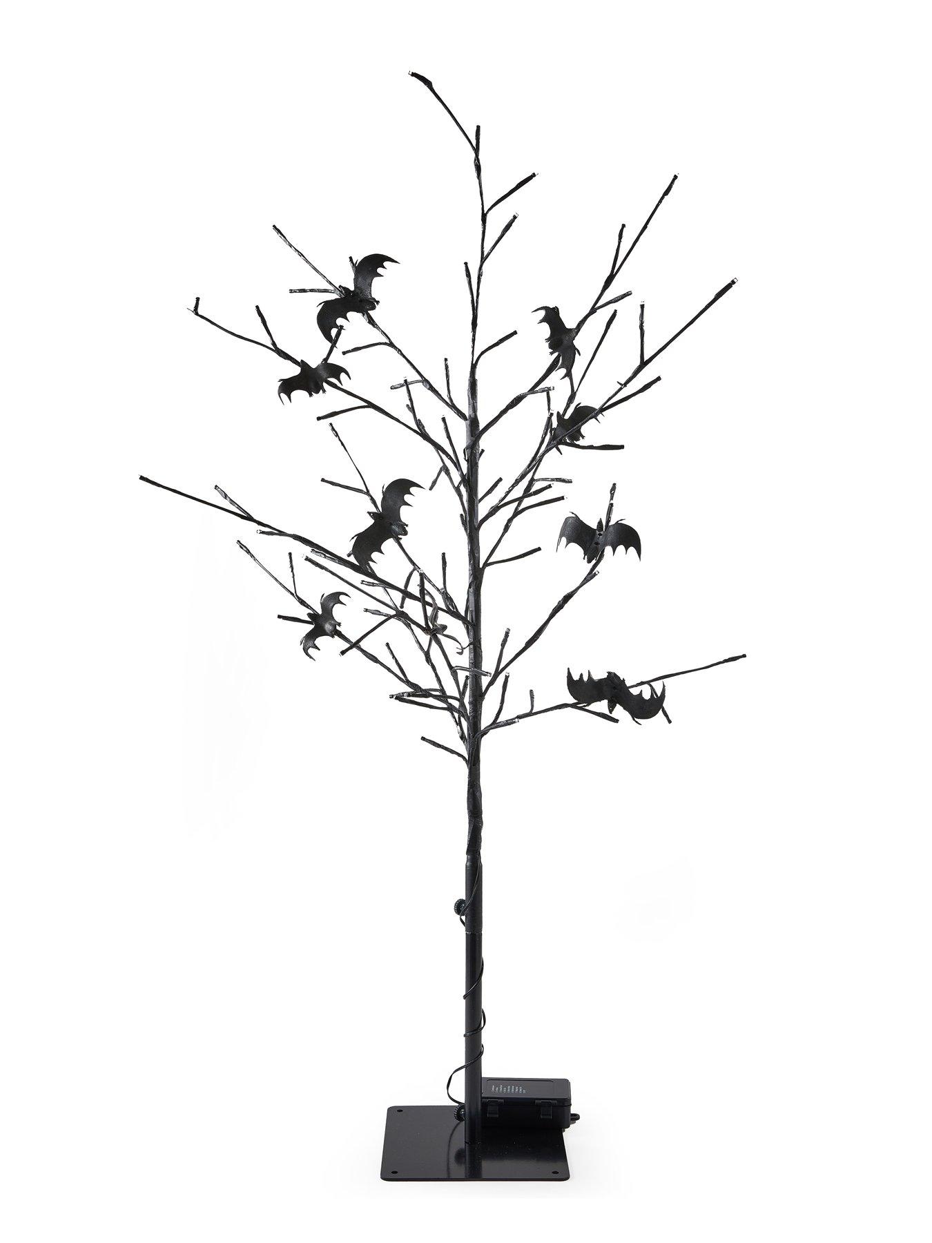 Image 2 of 6 of The Very Collection Pre Lit Bat Halloween&nbsp;Tree - 120cm