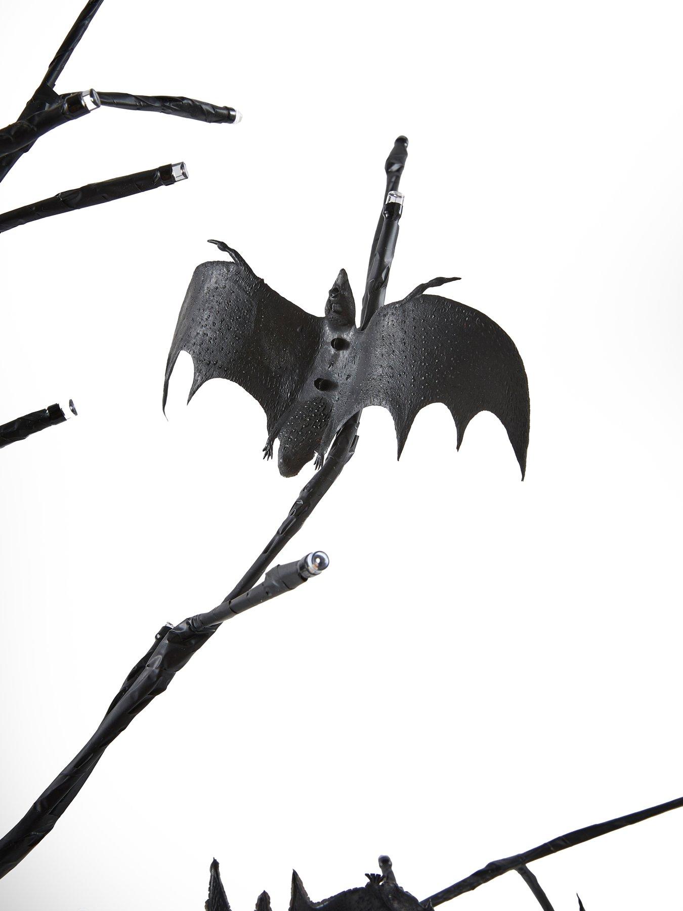 Image 5 of 6 of The Very Collection Pre Lit Bat Halloween&nbsp;Tree - 120cm