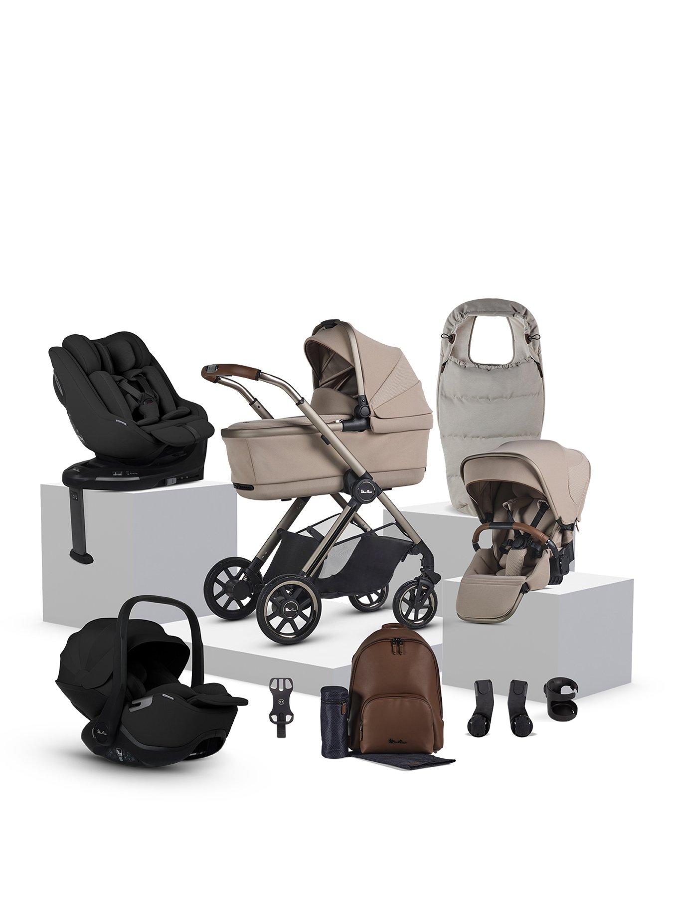 Silver Cross Reef 2 SE Ultimate 360 Family Car Seat Bundle - Frappe