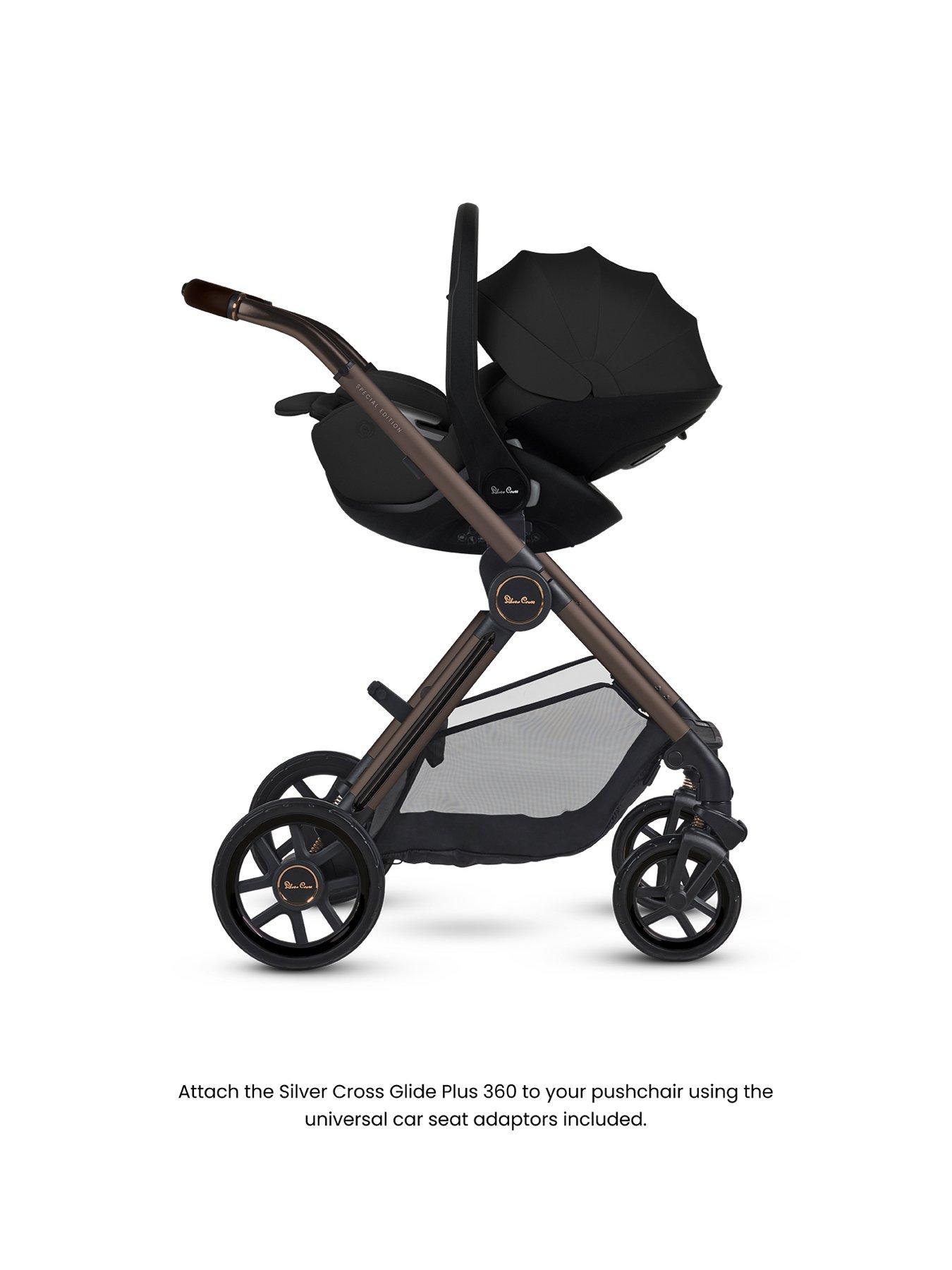 Image 4 of 8 of Silver Cross Reef 2 SE Ultimate 360 Car Seat Bundle - Ganache