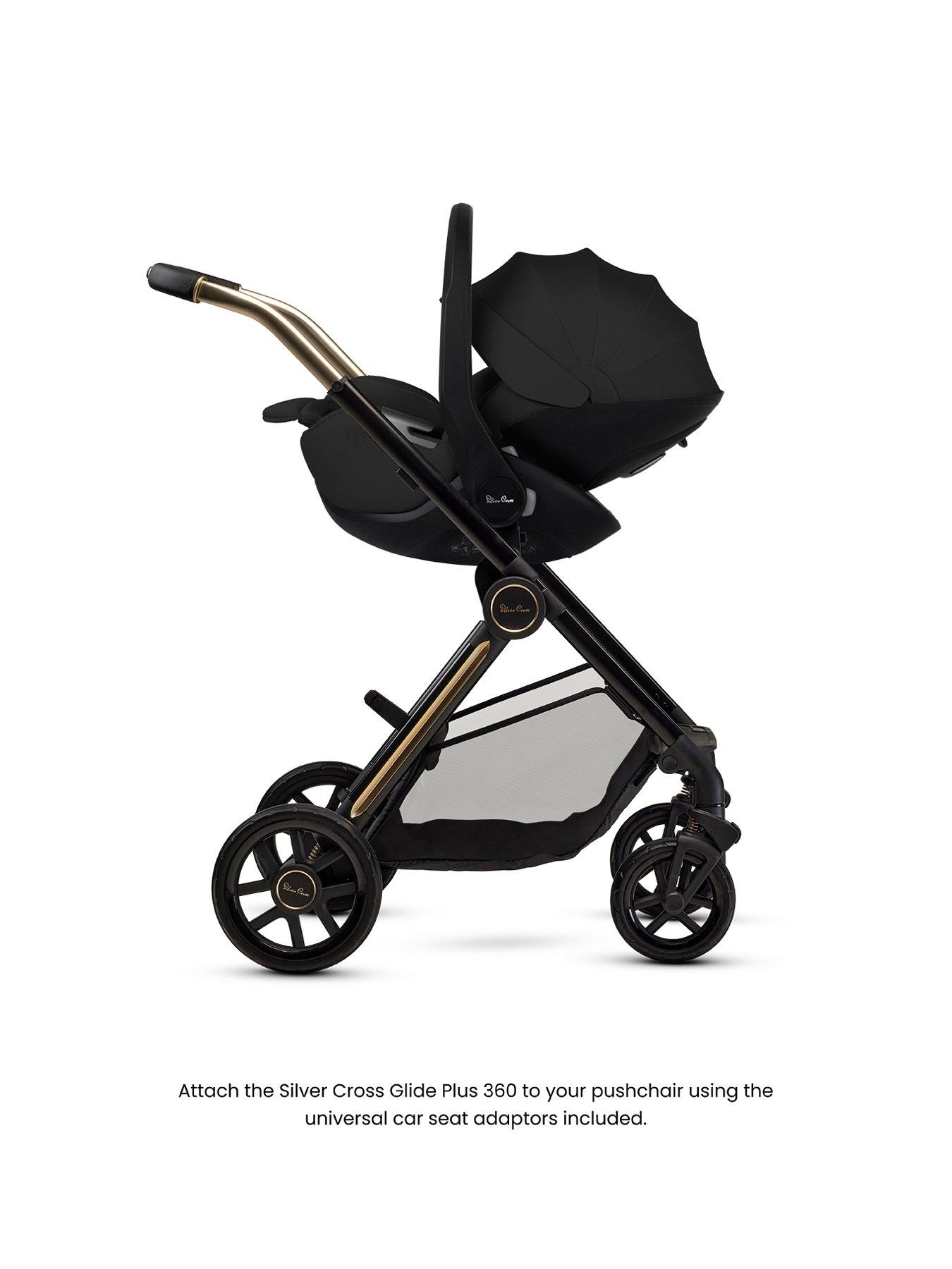  image of silver-cross-reef-2-se-ultimate-360-car-seat-bundle-espresso