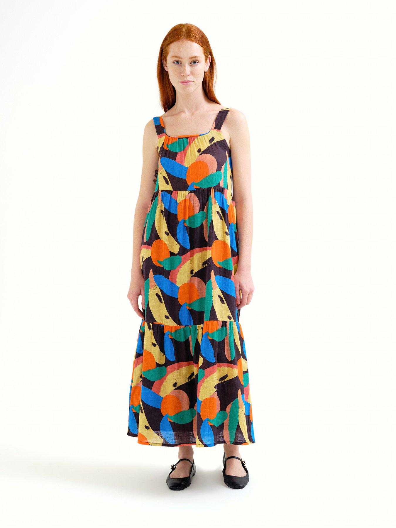 Compania Fantastica Long Dress - Multi