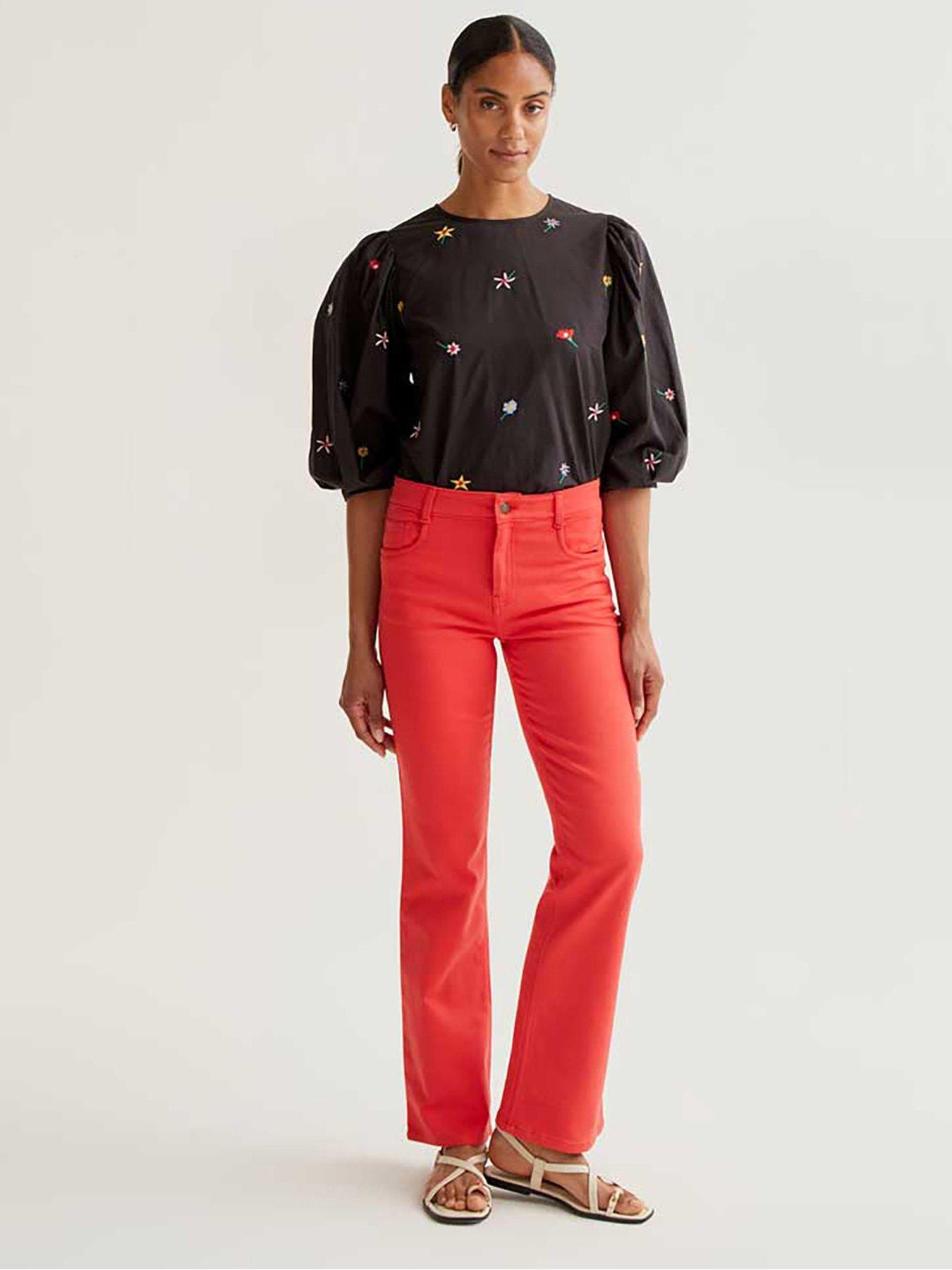 Image 3 of 5 of Compania Fantastica Long Sleeve Flower Blouse
