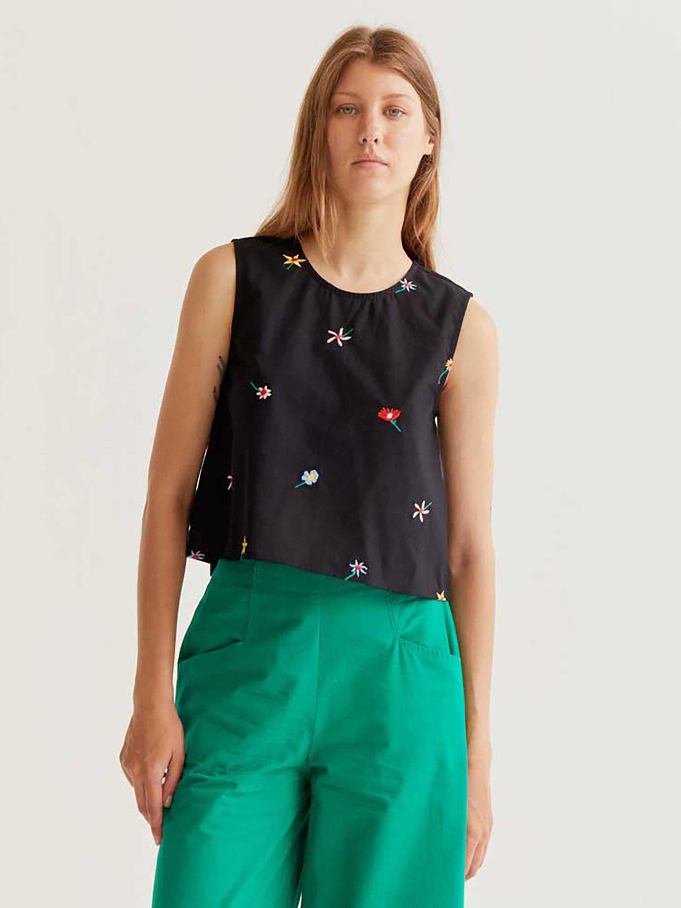 Image 1 of 5 of Compania Fantastica Flowers Top
