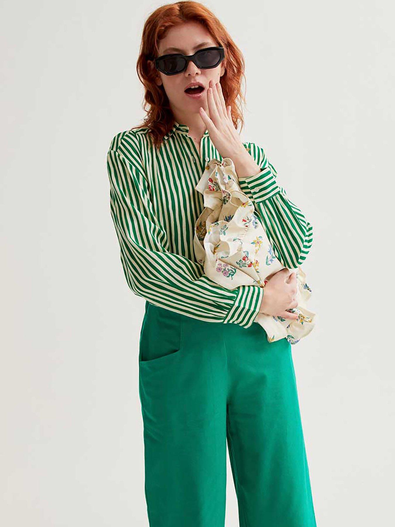 Image 4 of 5 of Compania Fantastica Structured Trousers