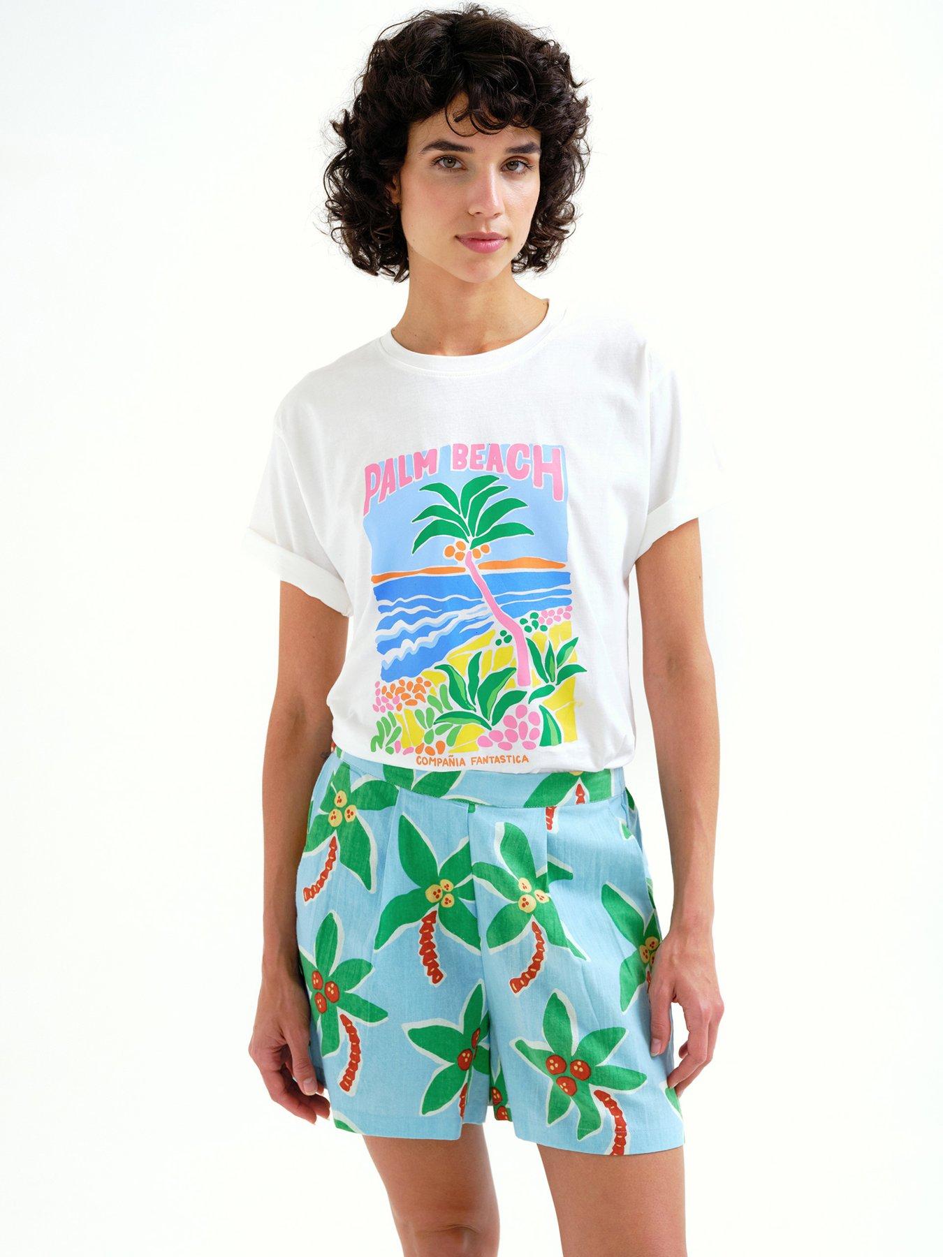 Compania Fantastica Palm Beach T-Shirt - White