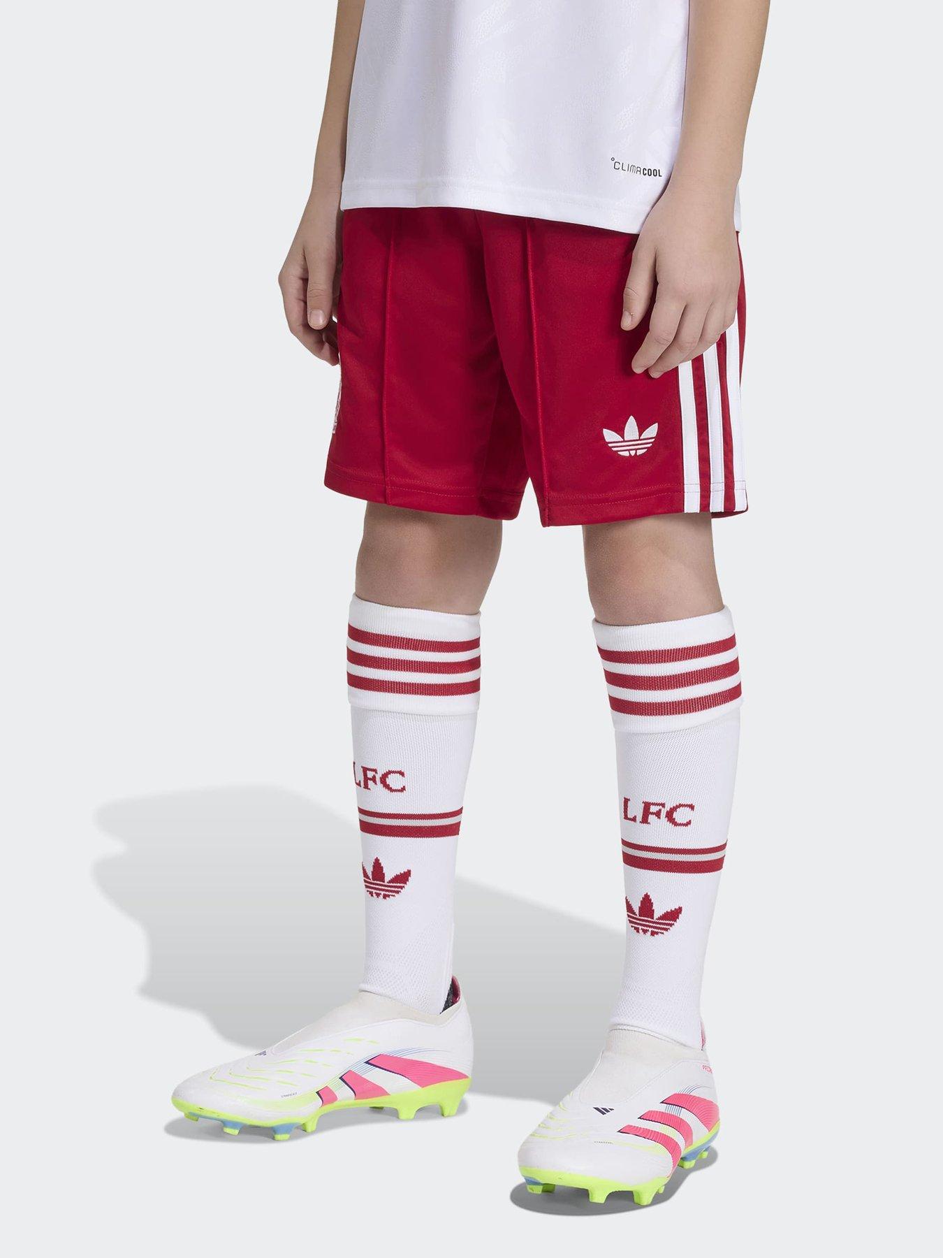 Image 1 of 5 of adidas Junior Liverpool Fc 26/27 Away Shorts - Red