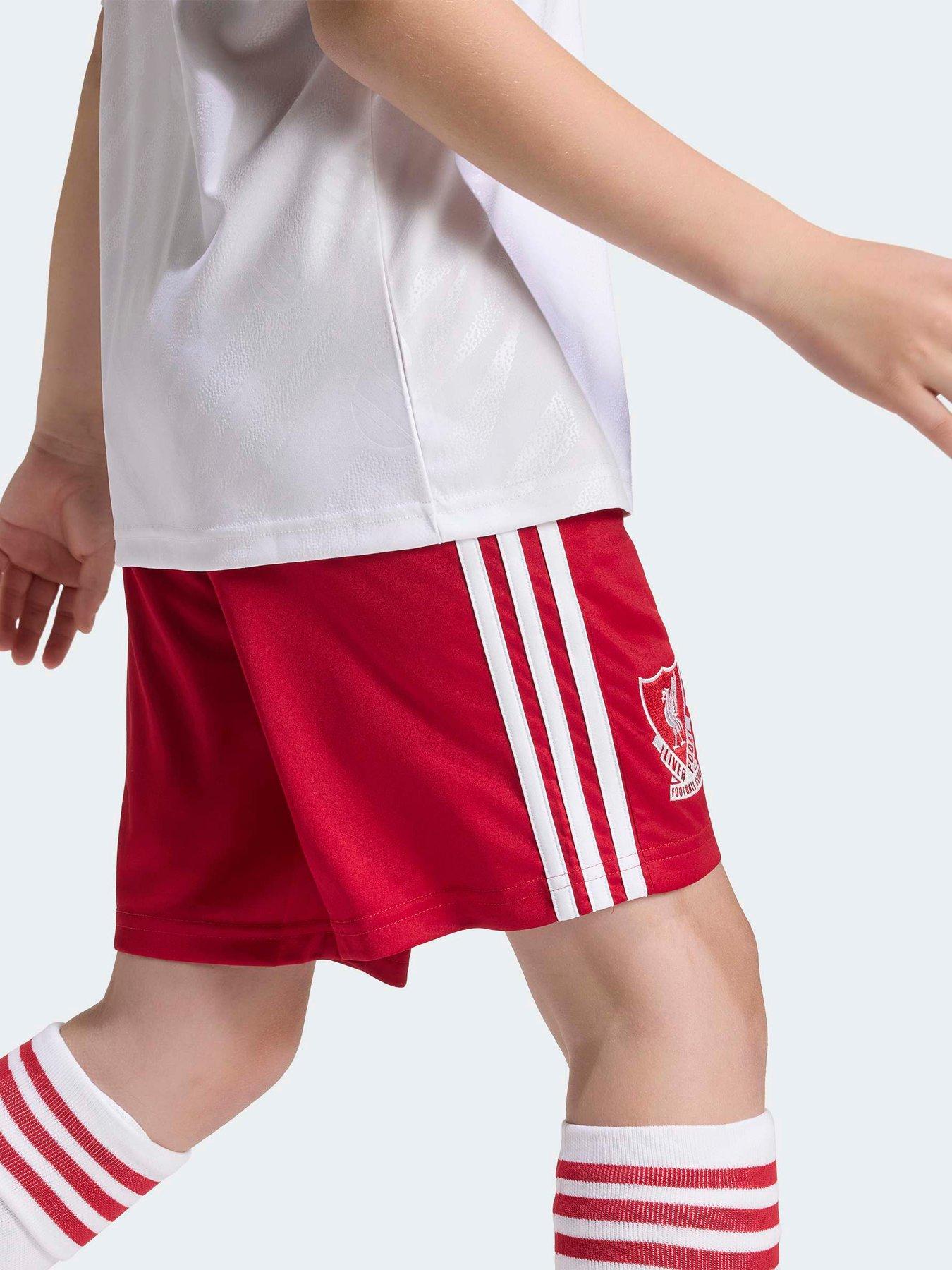 Image 4 of 5 of adidas Junior Liverpool Fc 26/27 Away Shorts - Red