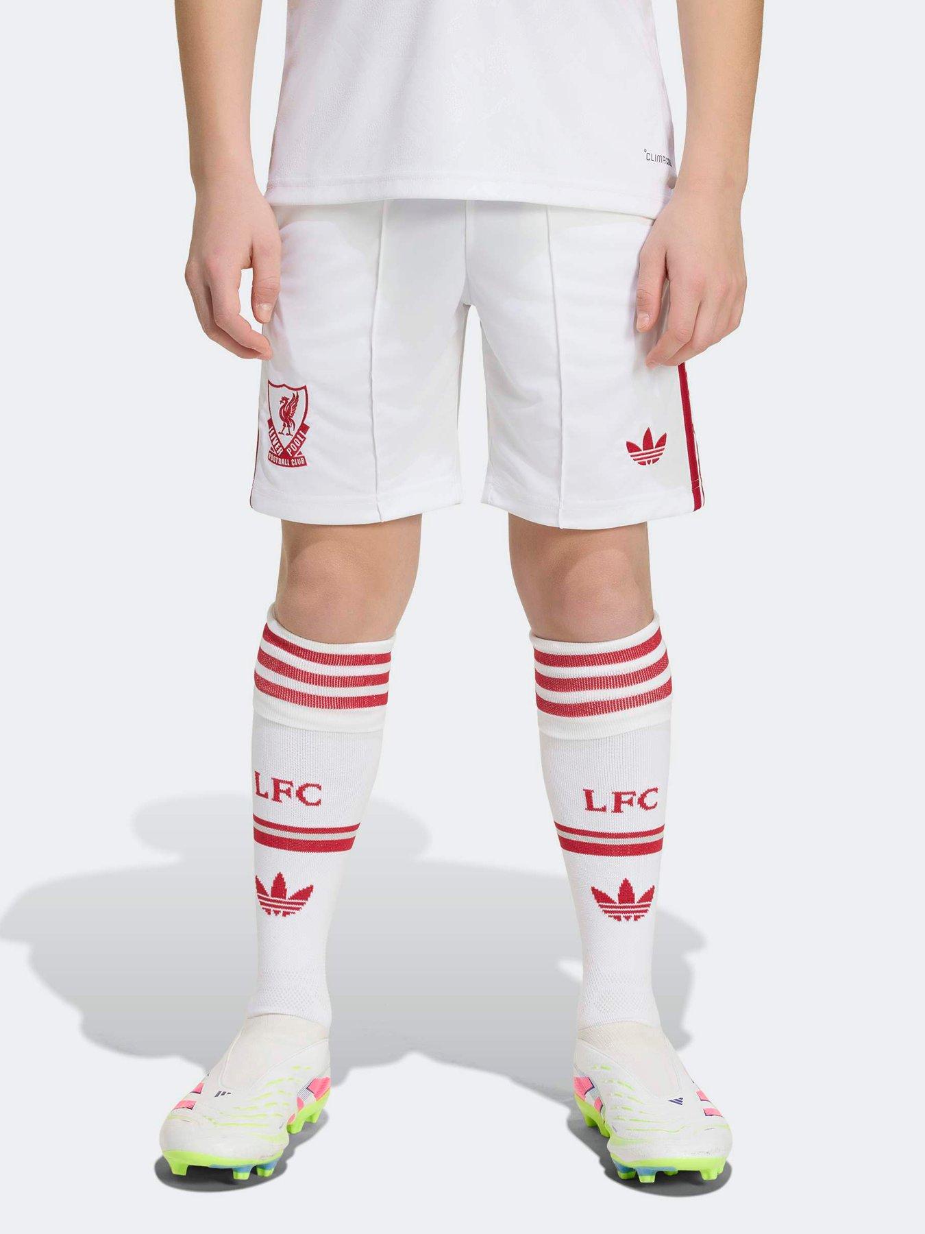 adidas Junior Liverpool Fc 26/27 Alternate Away Shorts - White