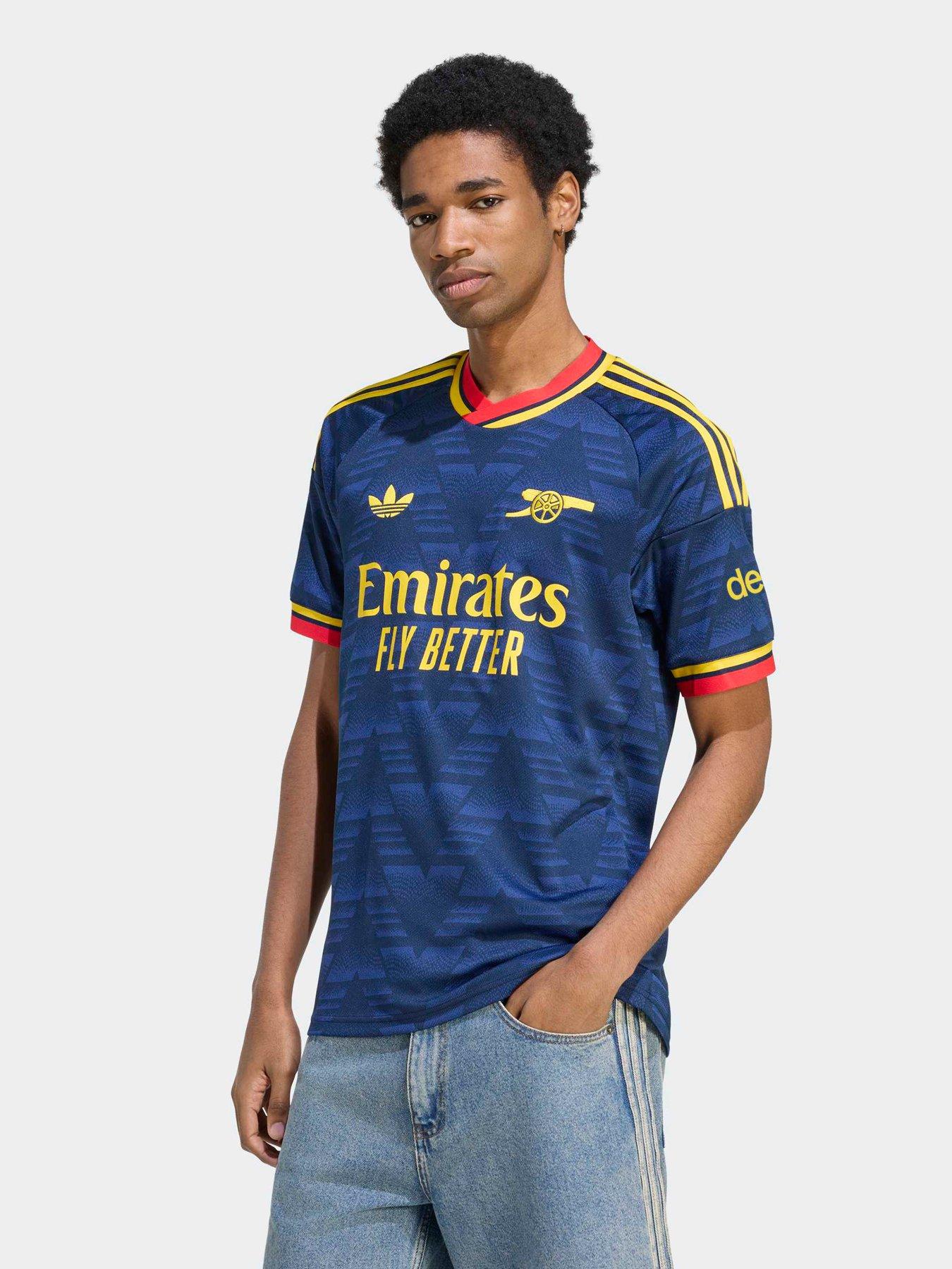 adidas Mens Arsenal Fc 26/27 Away Stadium Replica Shirt - Navy
