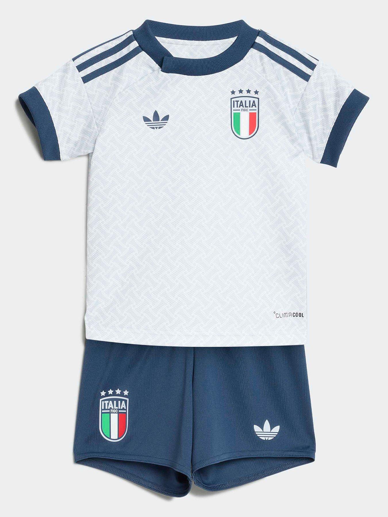 adidas Italy 26 Away Replica Baby Football Kit - White