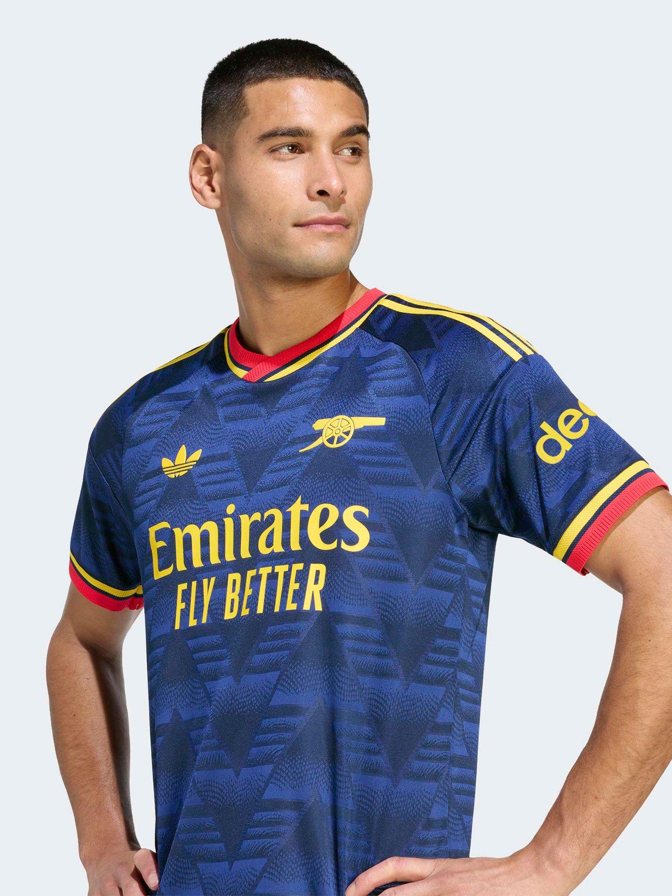 Image 5 of 5 of adidas Mens Arsenal Fc 26/27 Away Authentic Replica Shirt - Navy