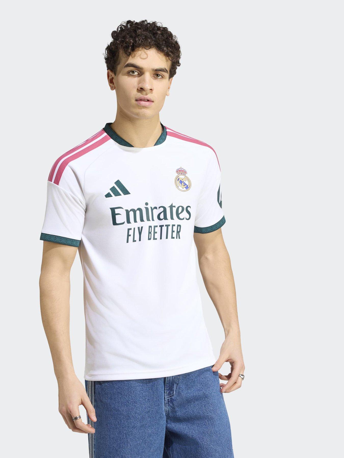 adidas Mens Real Madrid 26/27 Home Stadium Replica Shirt - White