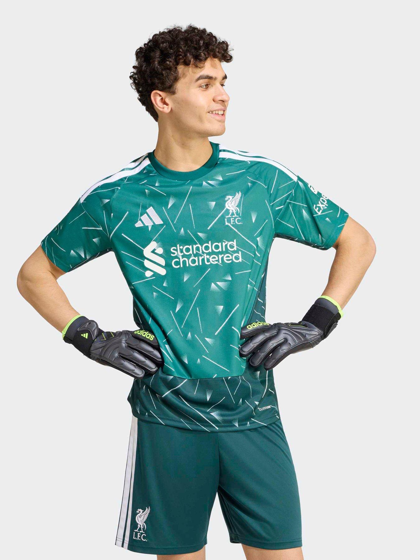 adidas Mens Liverpool Fc 26/27 Home Goal Keeper Stadium Replica Shirt - Green