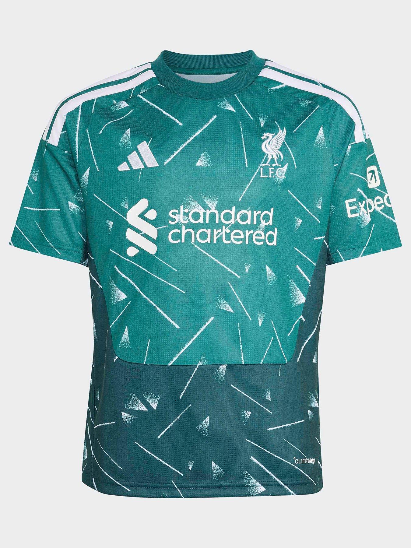 adidas Junior Liverpool Fc 26/27 Home Goal Keeper Staidum Replica Shirt - Green
