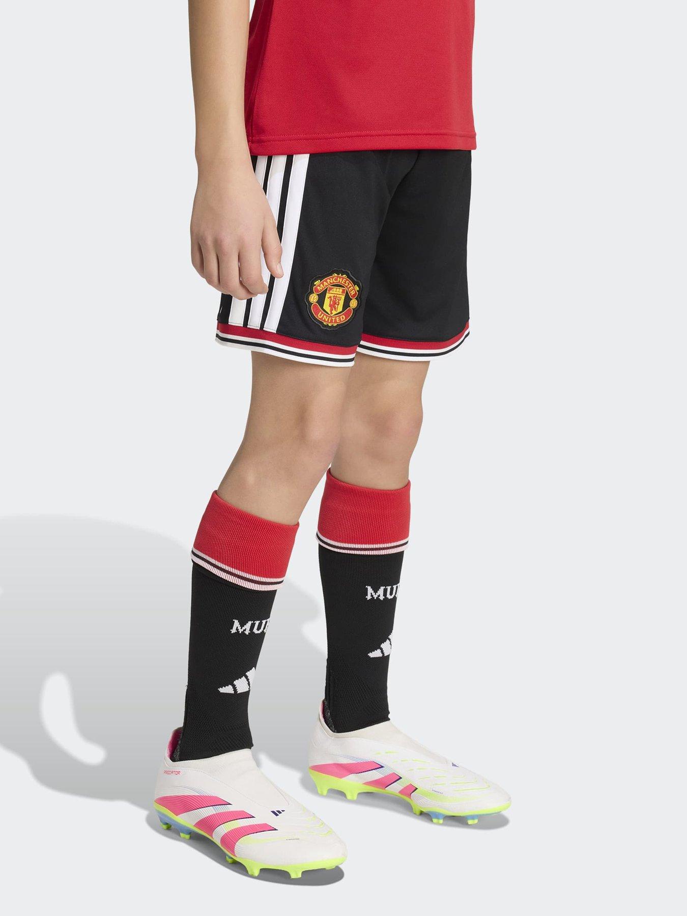 adidas PRE ORDER Junior Manchester United 26/27 Alternate Home Shorts - Black