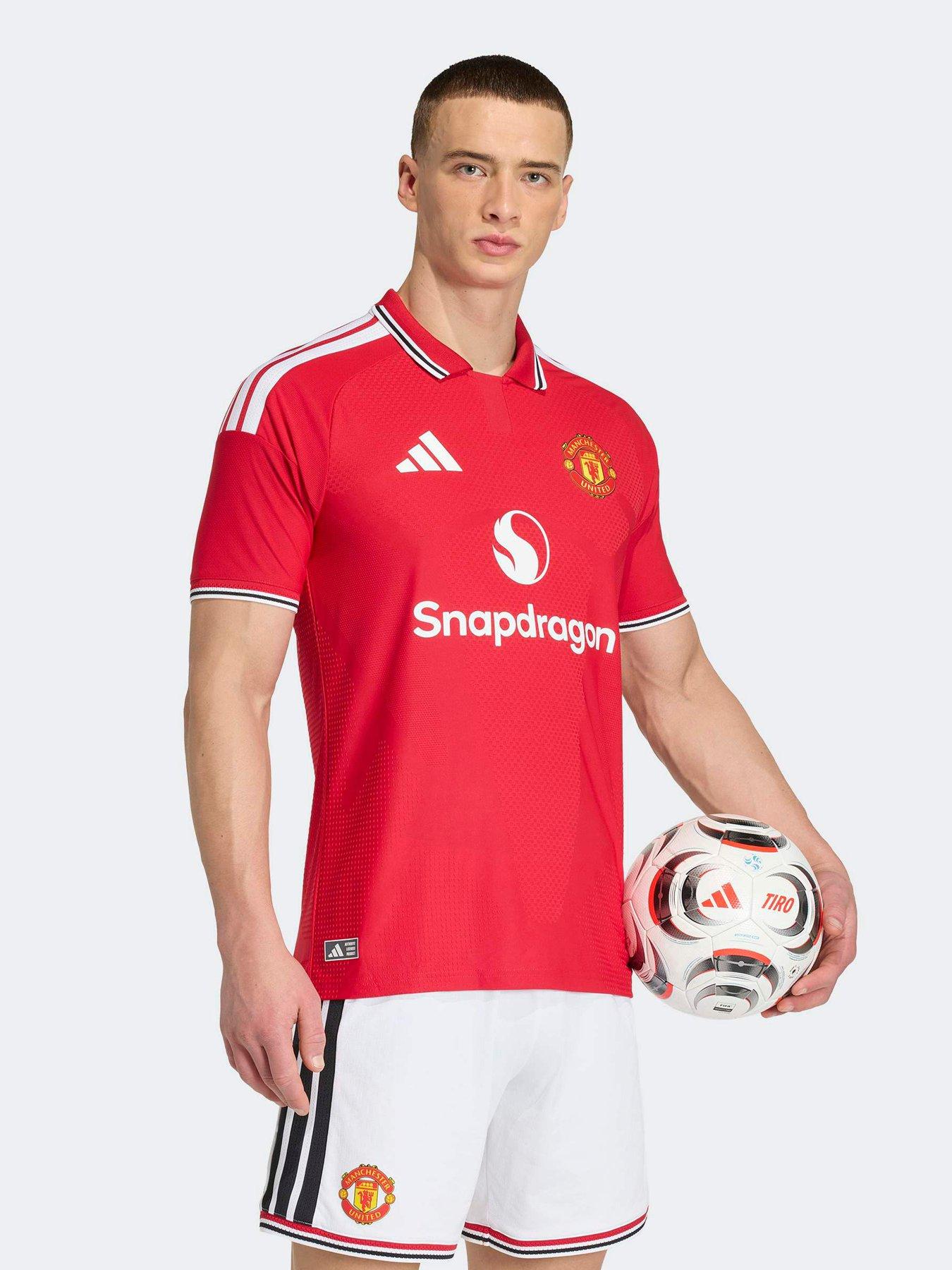 adidas PRE ORDER Mens Manchester United 26/27 Home Authentic Replica Shirt - Red