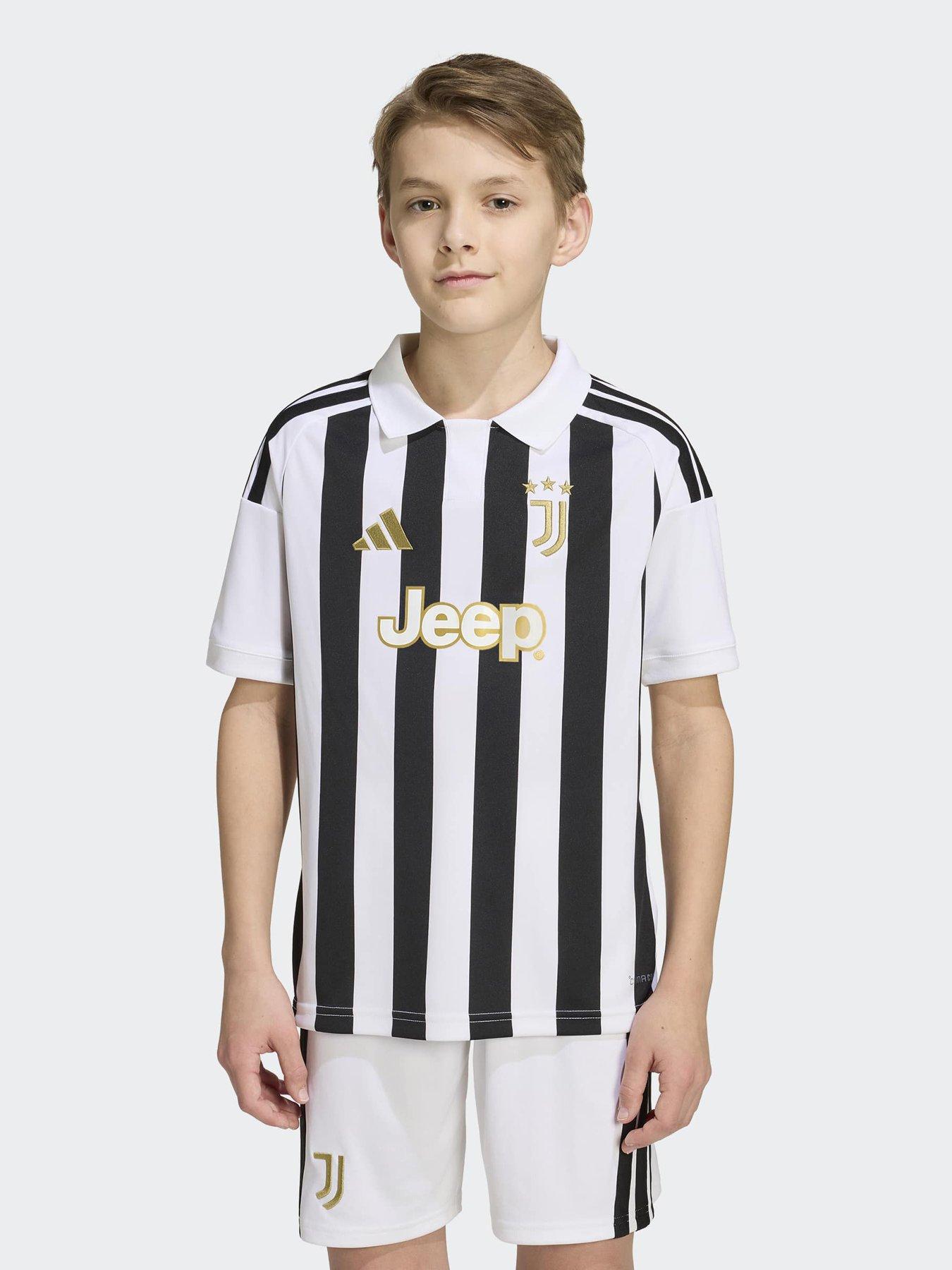 adidas Junior Juventus FC 26/27 Home Stadium Replica Shirt - White