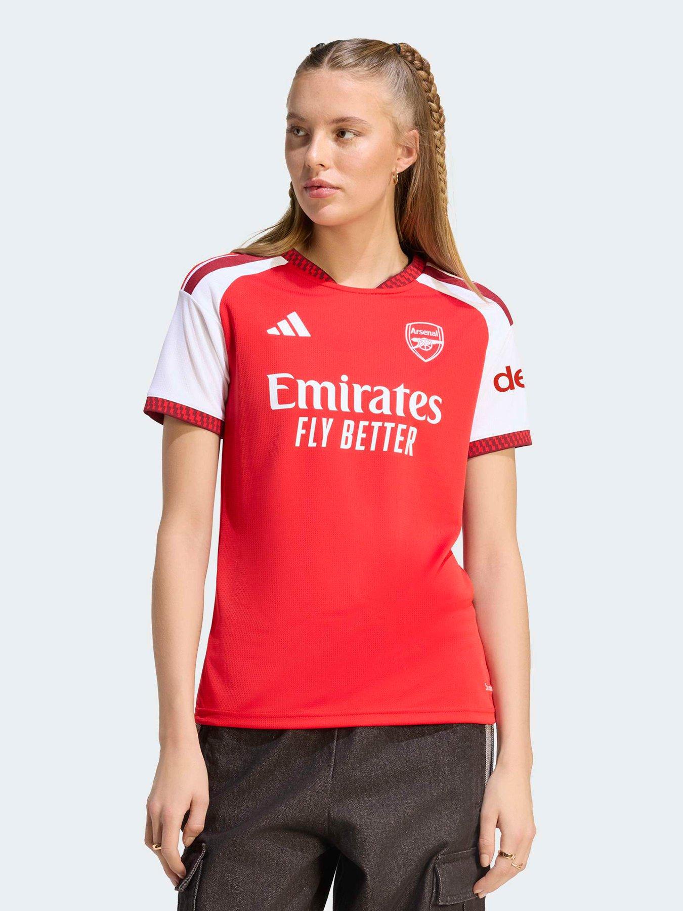 adidas PRE ORDER Womens Arsenal Fc 26/27 Home Stadium Replica Shirt - Red