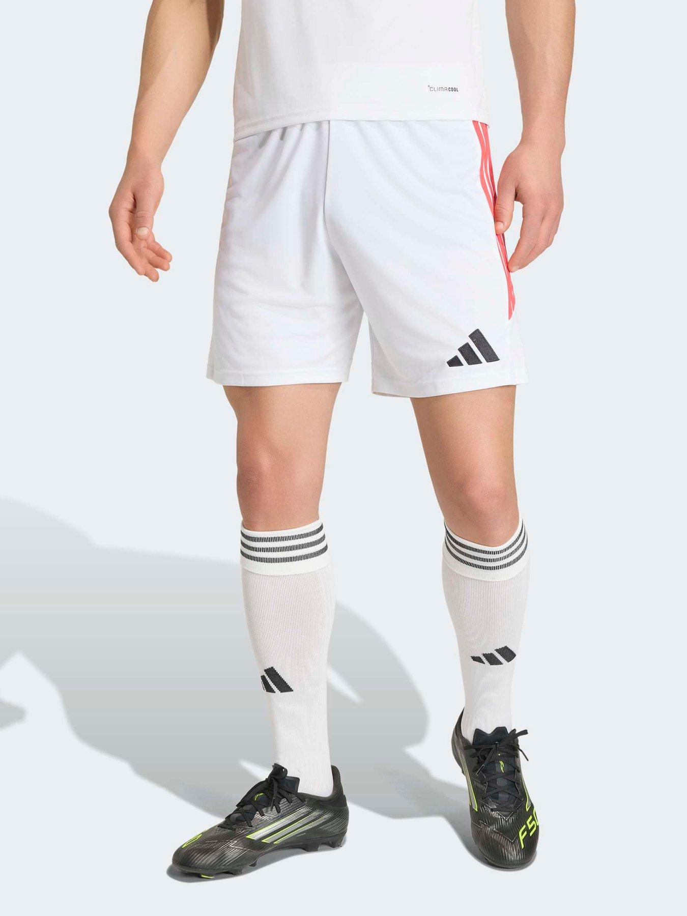 adidas Mens Tiro 26 Football Training Shorts - White