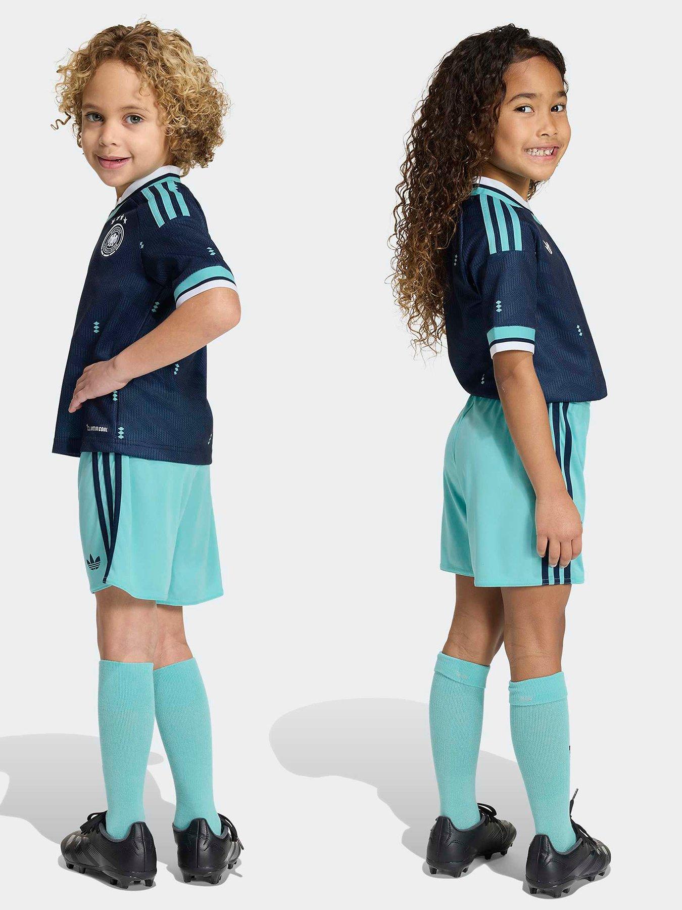 Image 3 of 3 of adidas Germany 26 Away Replica Mini Football Kit - Navy