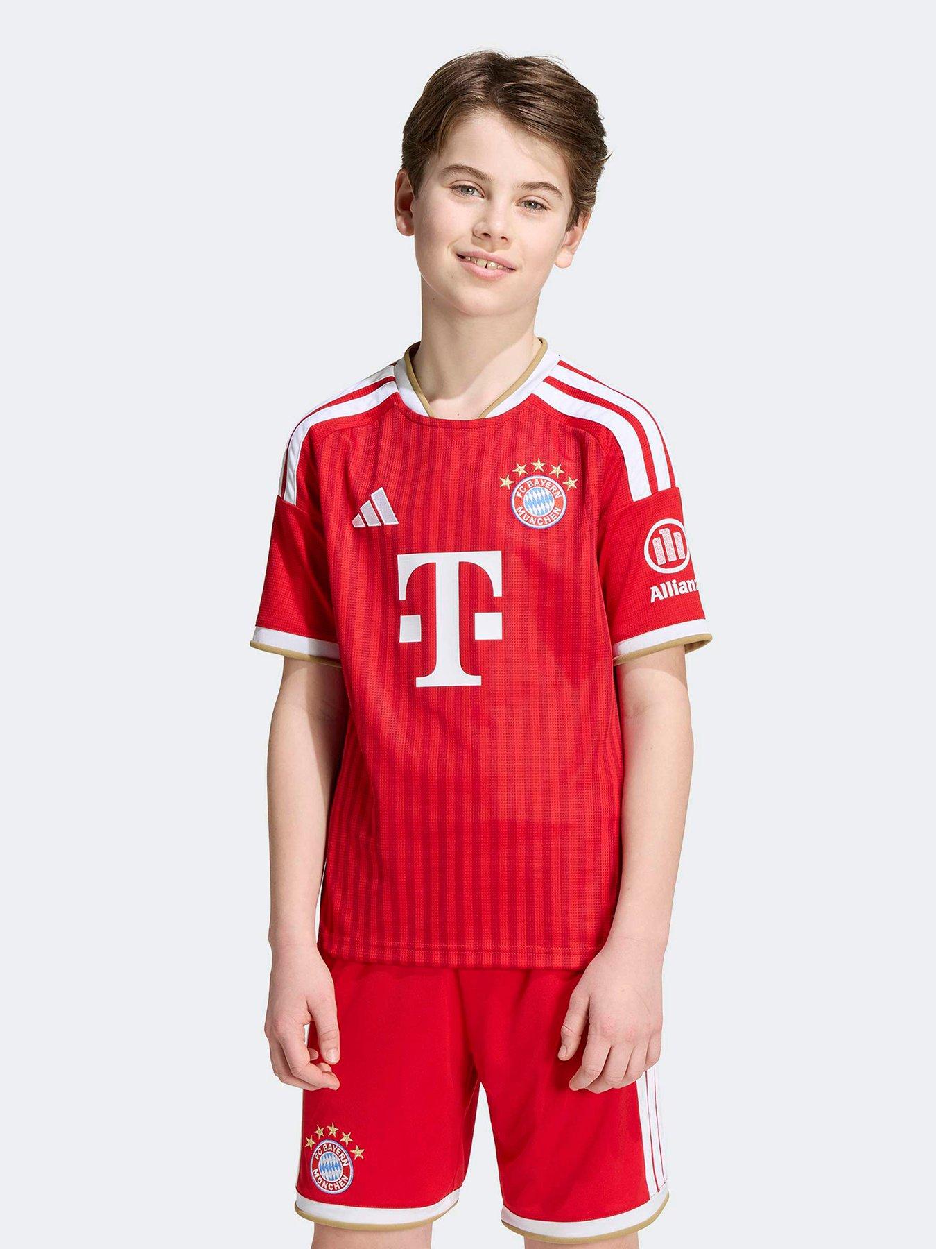 adidas Junior Fc Bayern Munich 26/27 Home Stadium Replica Shirt - Red