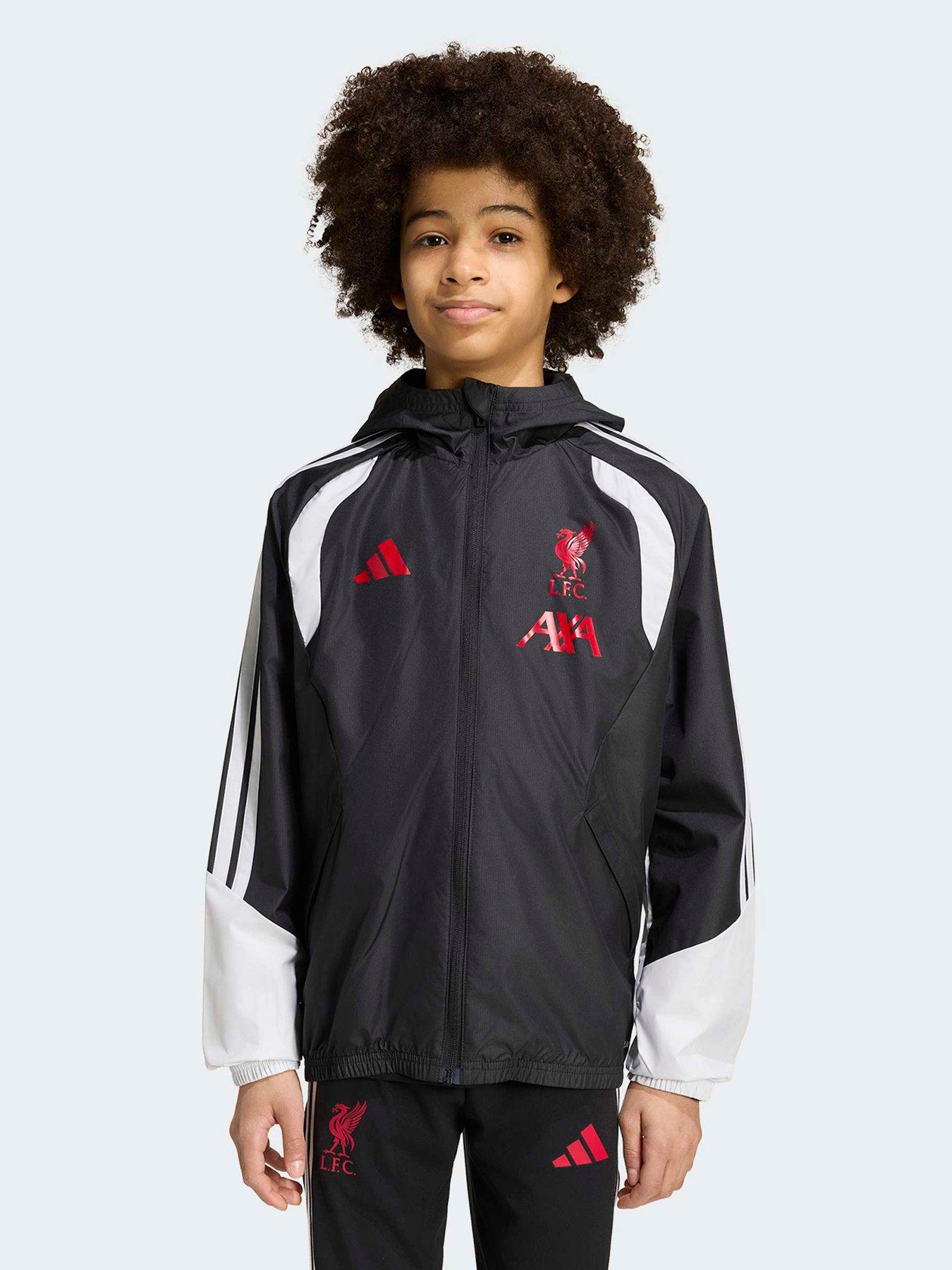 adidas Junior Liverpool Fc 26/27 All Weather Jacket - Black