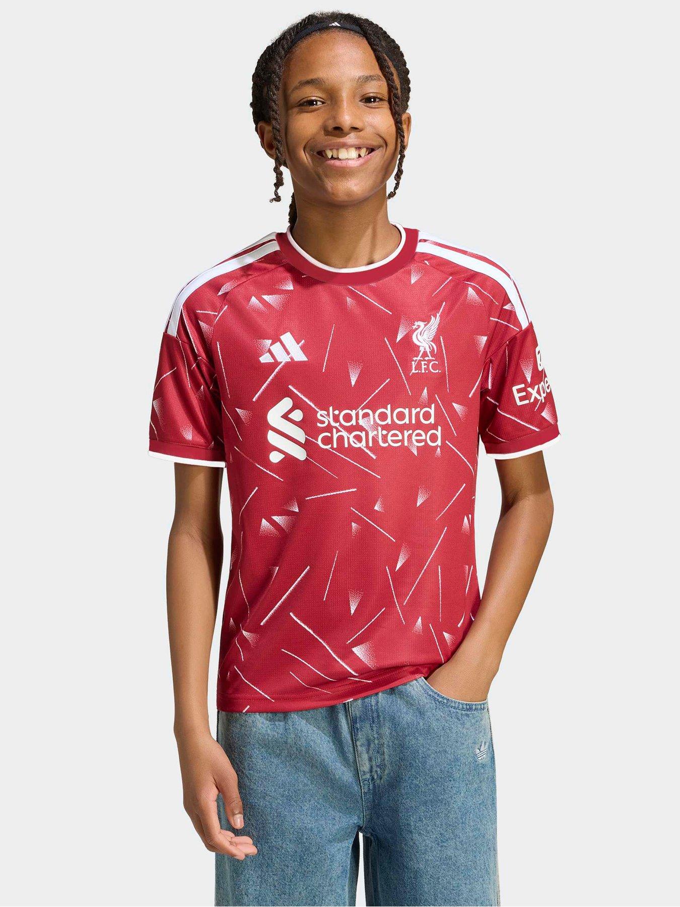 adidas Junior Liverpool Fc 26/27 Home Stadium Replica Shirt - Red