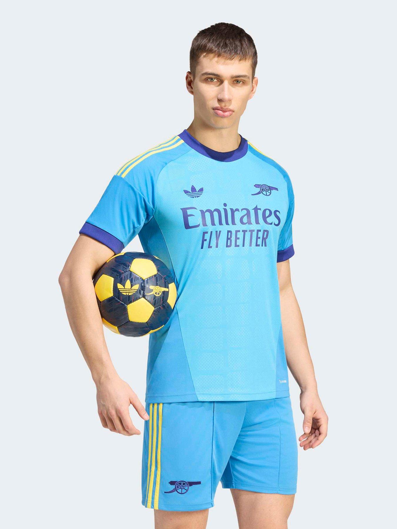adidas Mens Arsenal Fc 26/27 Away Goal Keeper Stadium Replica Shirt - Green
