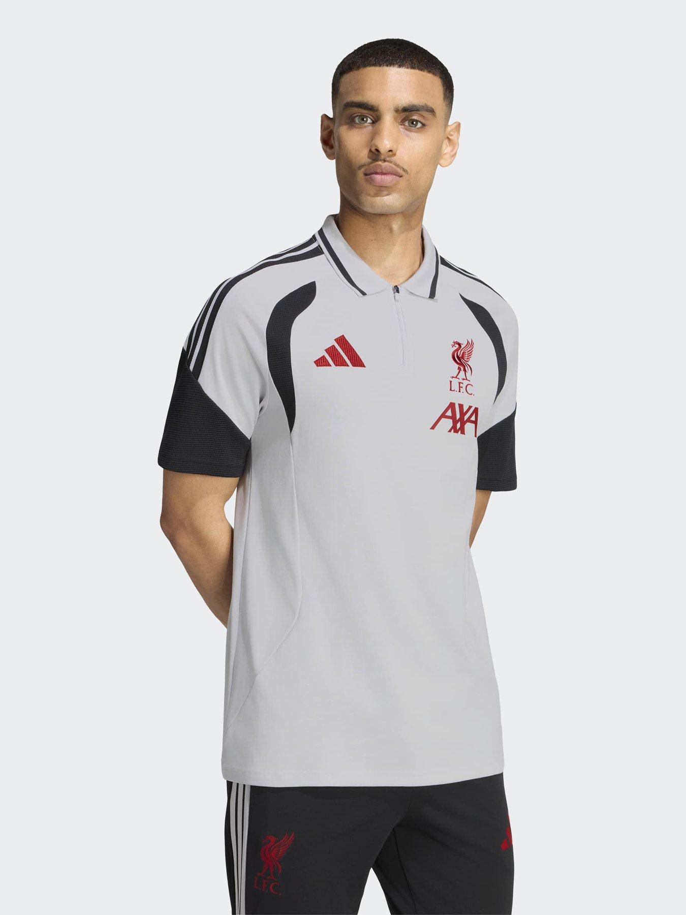 Image 1 of 5 of adidas Mens Liverpool Fc Training Polo - Grey