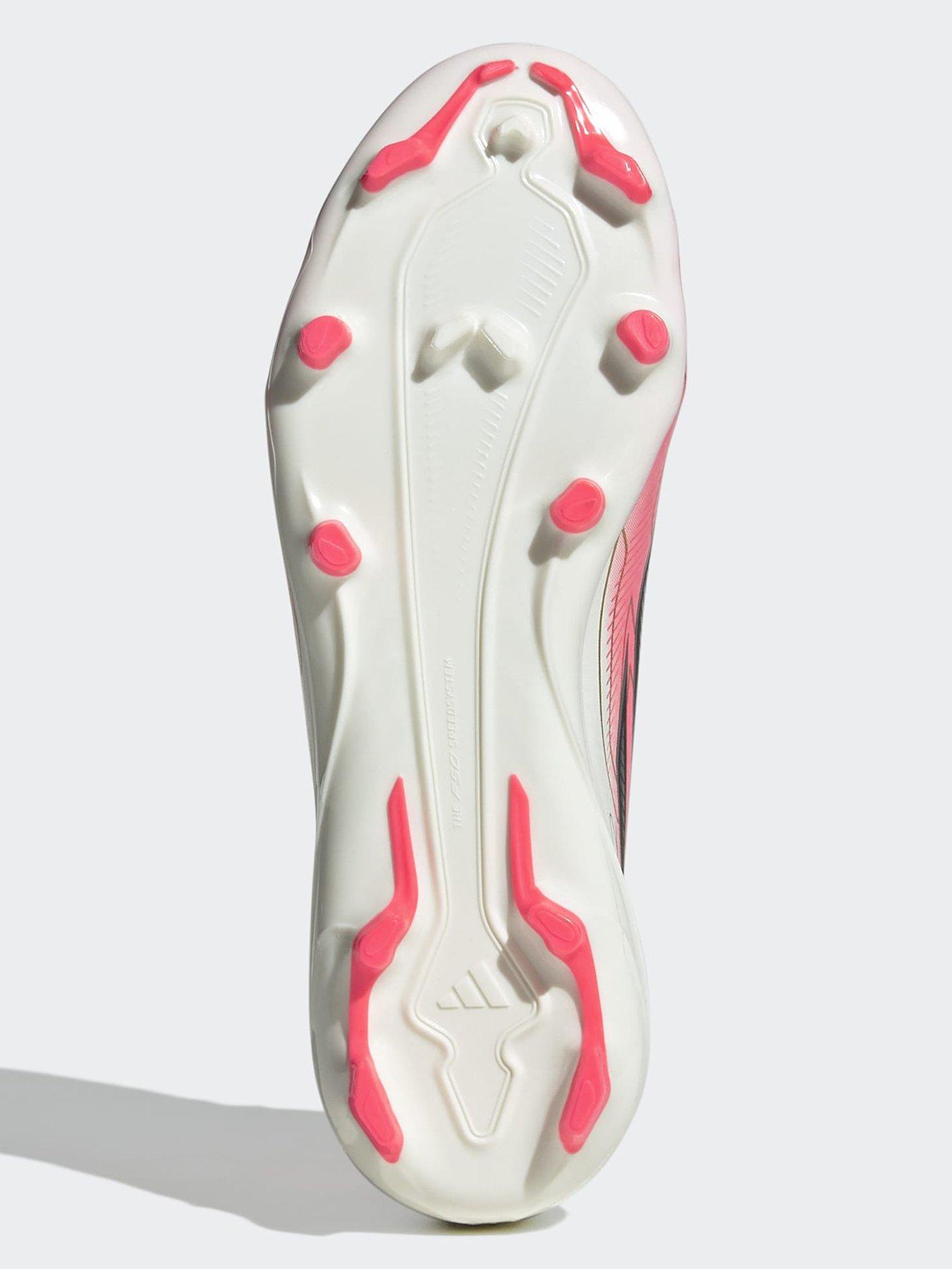 Image 5 of 6 of adidas Junior F50 Hyperfast League Firm Ground Football Boots - Pink