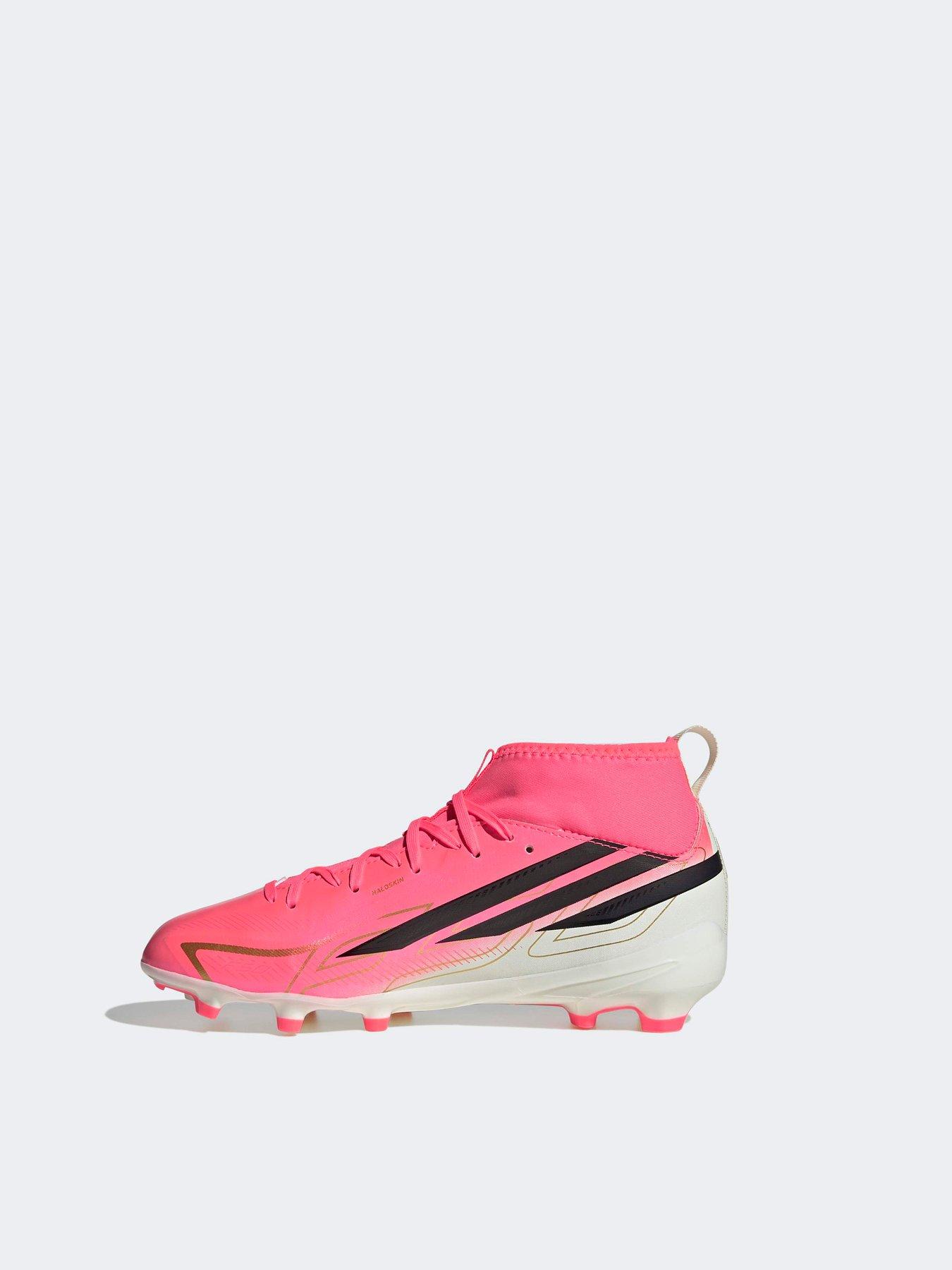 Image 6 of 6 of adidas Junior F50 Hyperfast League Firm Ground Football Boots - Pink