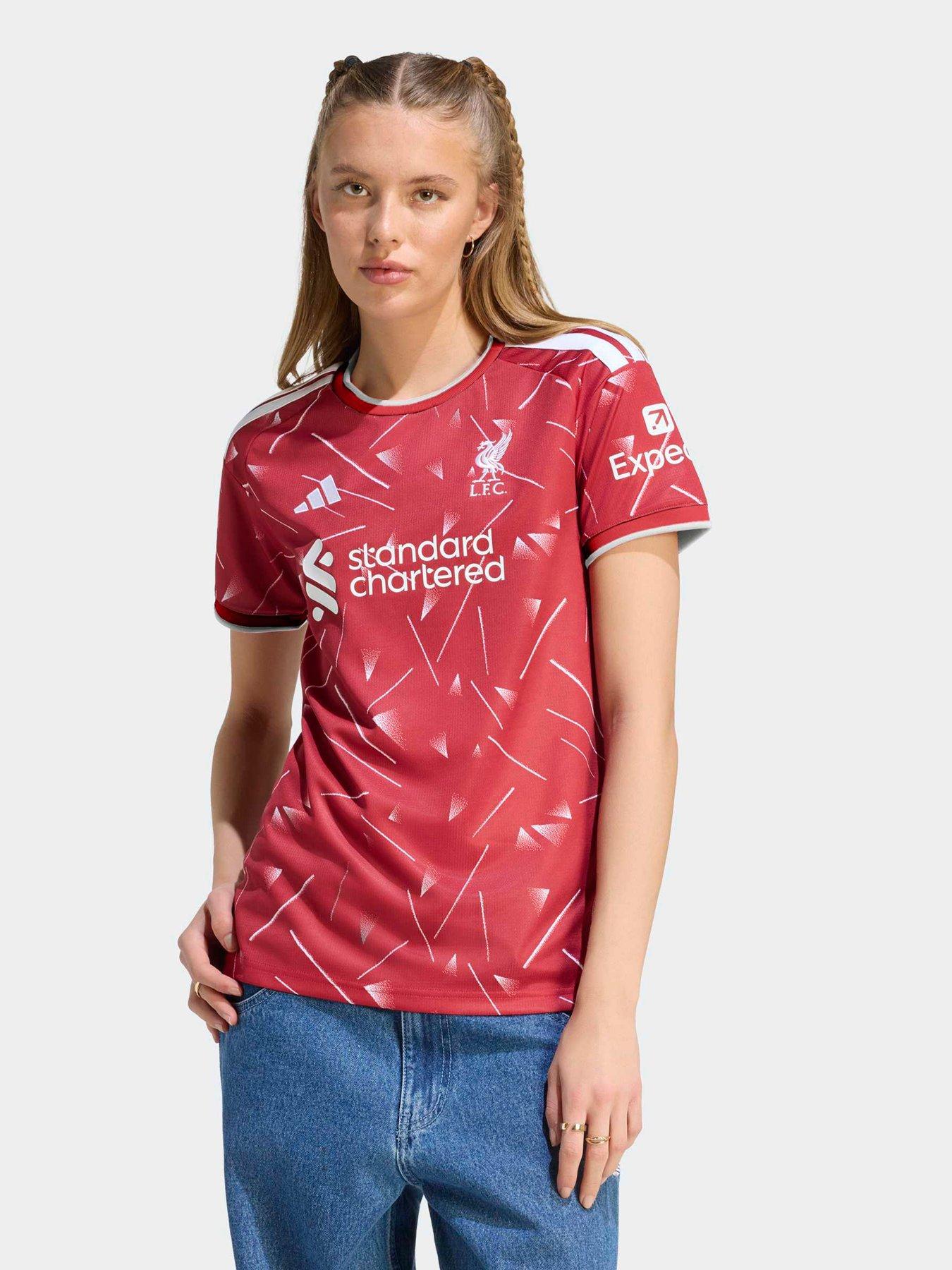 adidas Womens Liverpool Fc 26/27 Home Stadium Replica Shirt - Red
