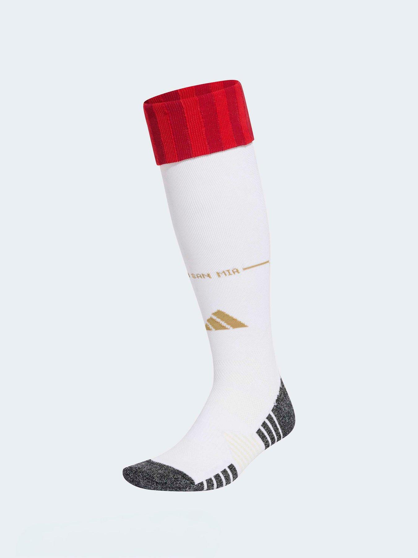 adidas Mens Fc Bayern Munich 26/27 Home Sock - White