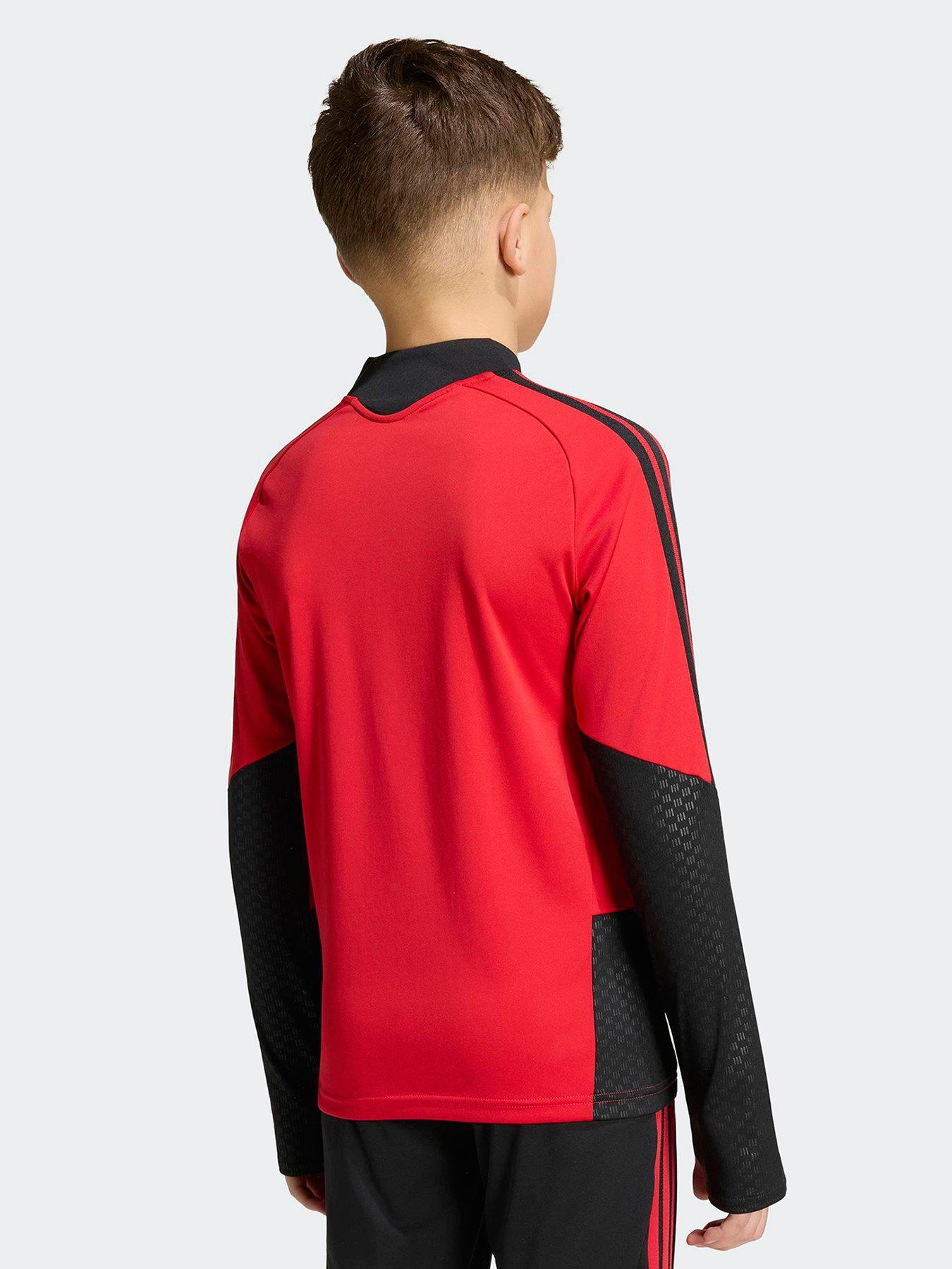 Image 3 of 6 of adidas Junior Manchester United 26/27 Training Top - Red