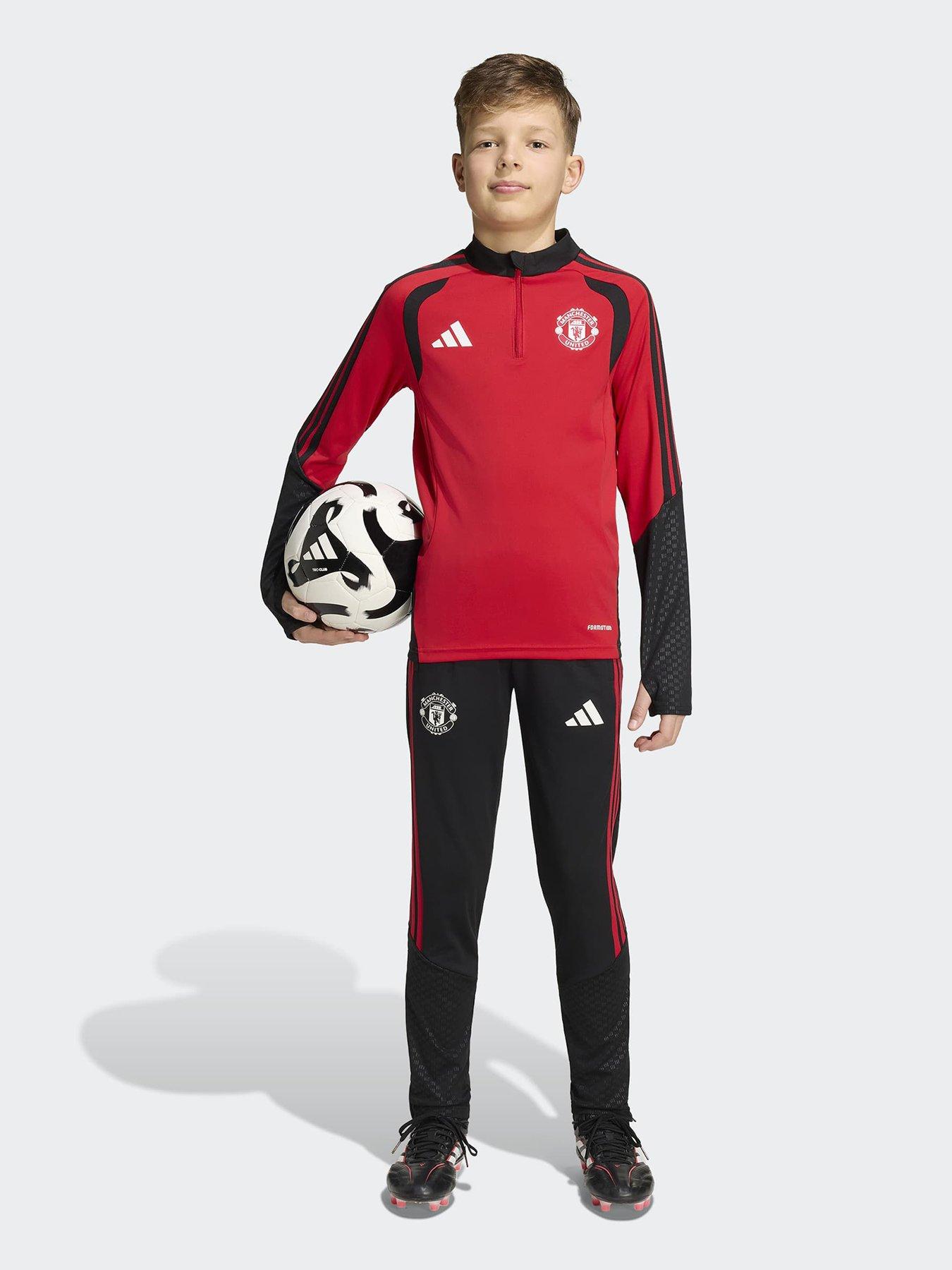 Image 4 of 6 of adidas Junior Manchester United 26/27 Training Top - Red