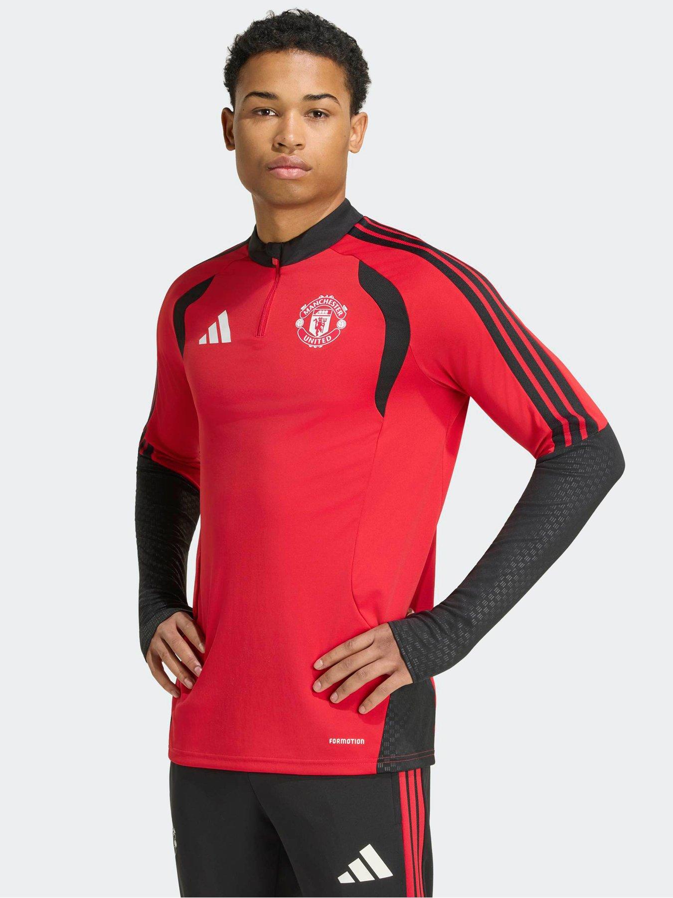 Image 1 of 5 of adidas Mens Manchester United 26/27 Training Top - Red