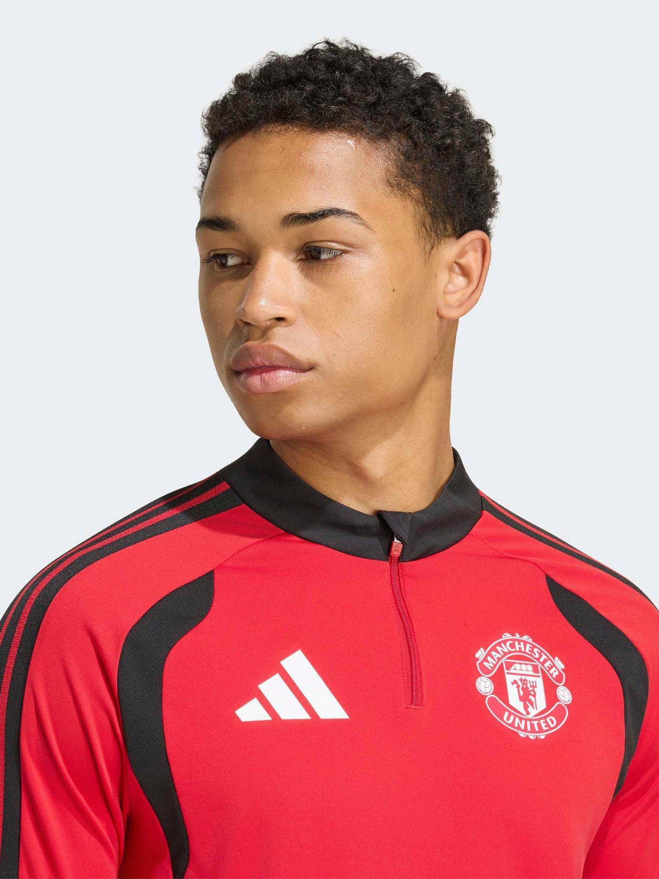 Image 4 of 5 of adidas Mens Manchester United 26/27 Training Top - Red