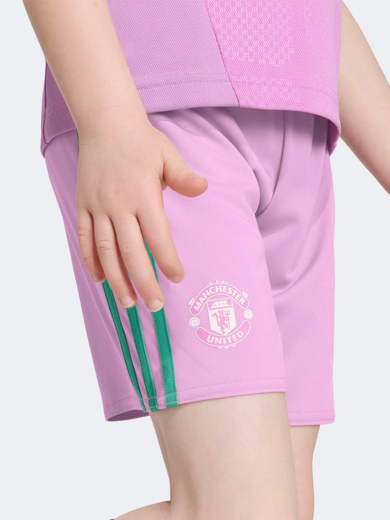 Image 4 of 5 of adidas Junior Manchester United 26/27 Away Goal Keeper Mini Kit - Purple