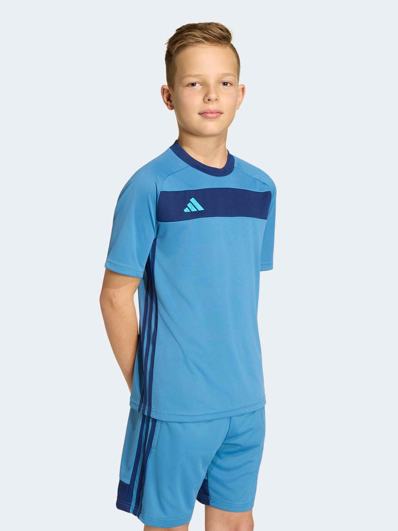 adidas Junior Tiro Football Training Jersey - Blue