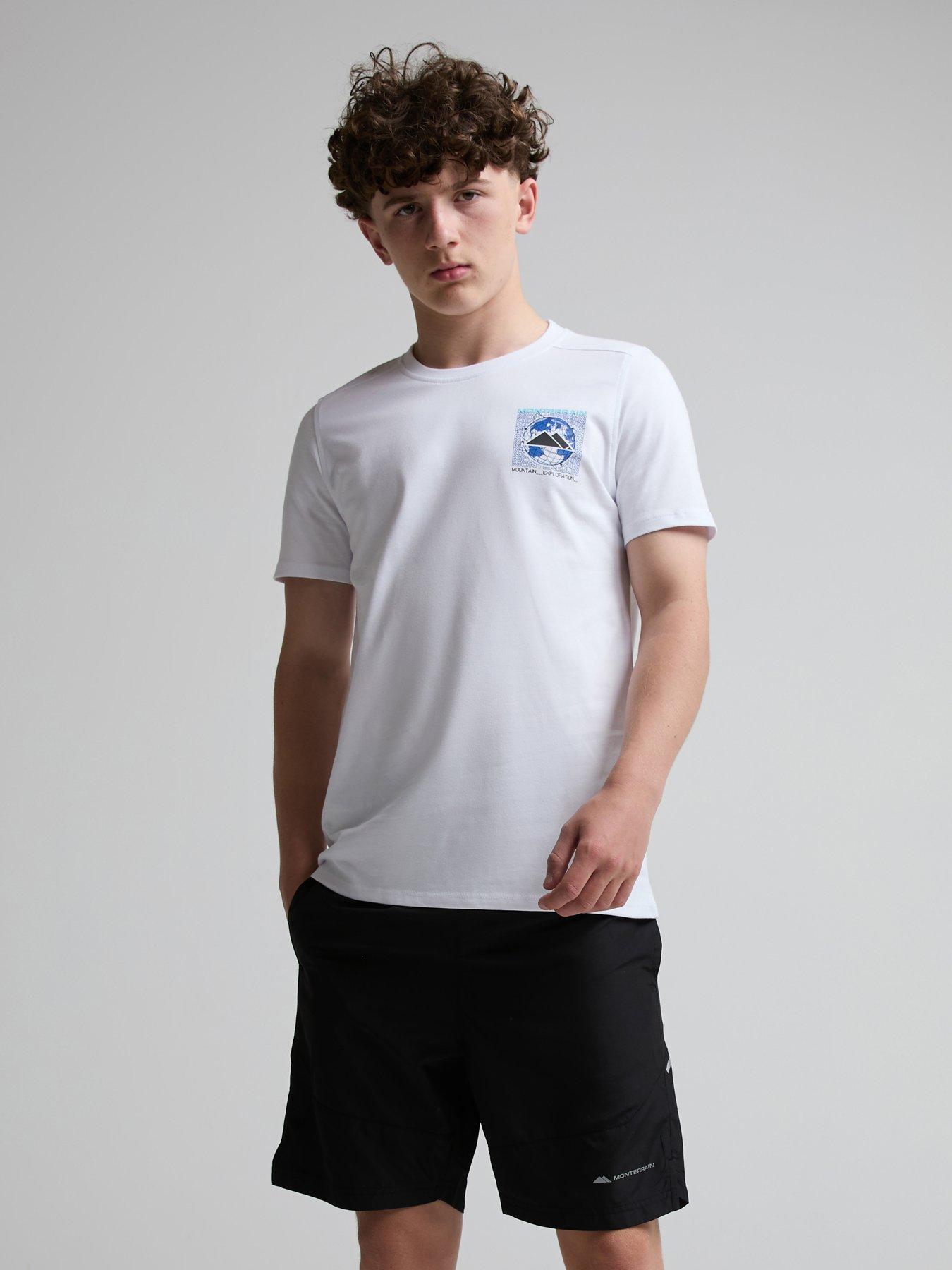 Monterrain Boys Satellite Tee - White