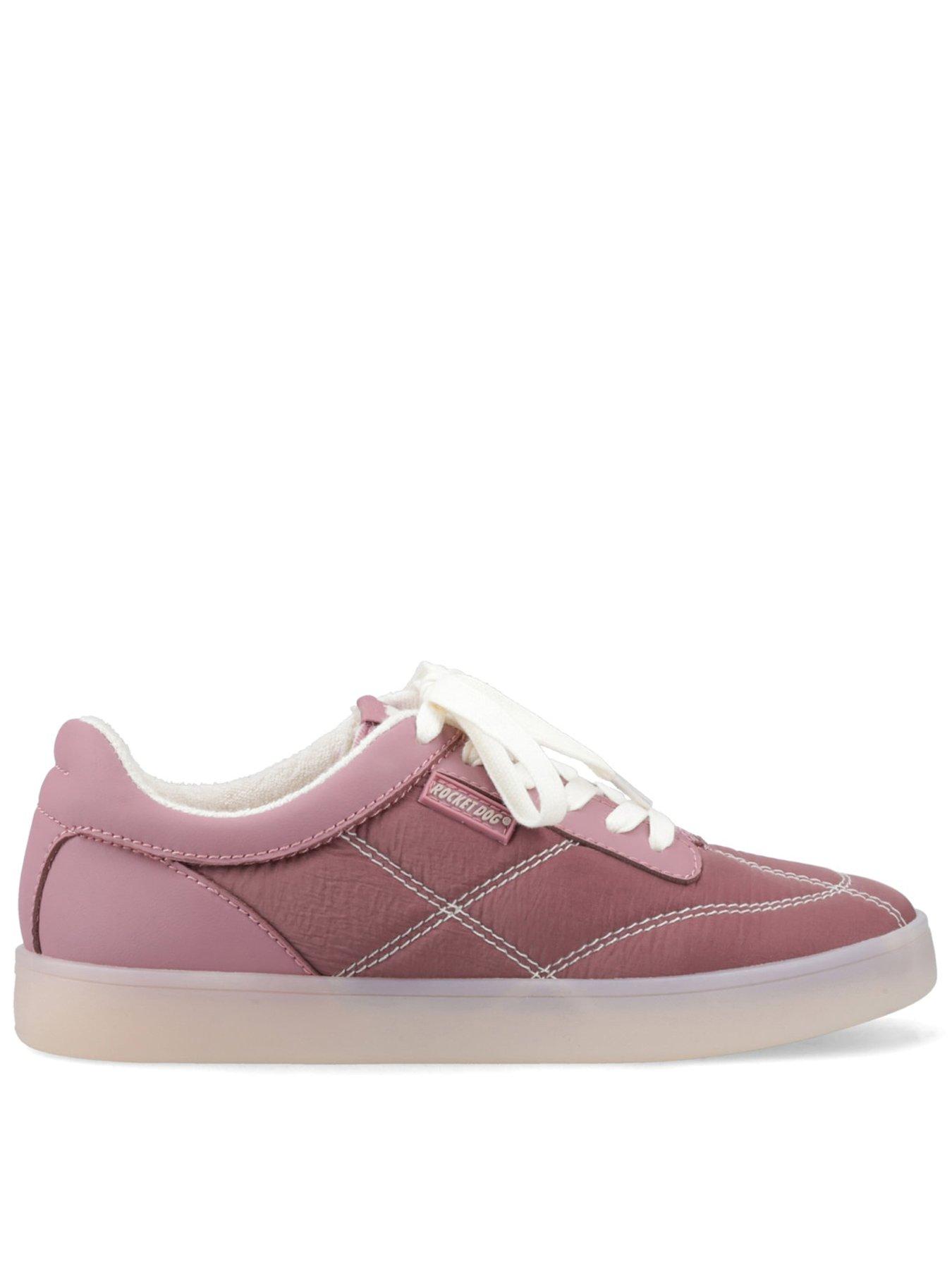  image of rocket-dog-kitty-nylonpu-trainer--mauve