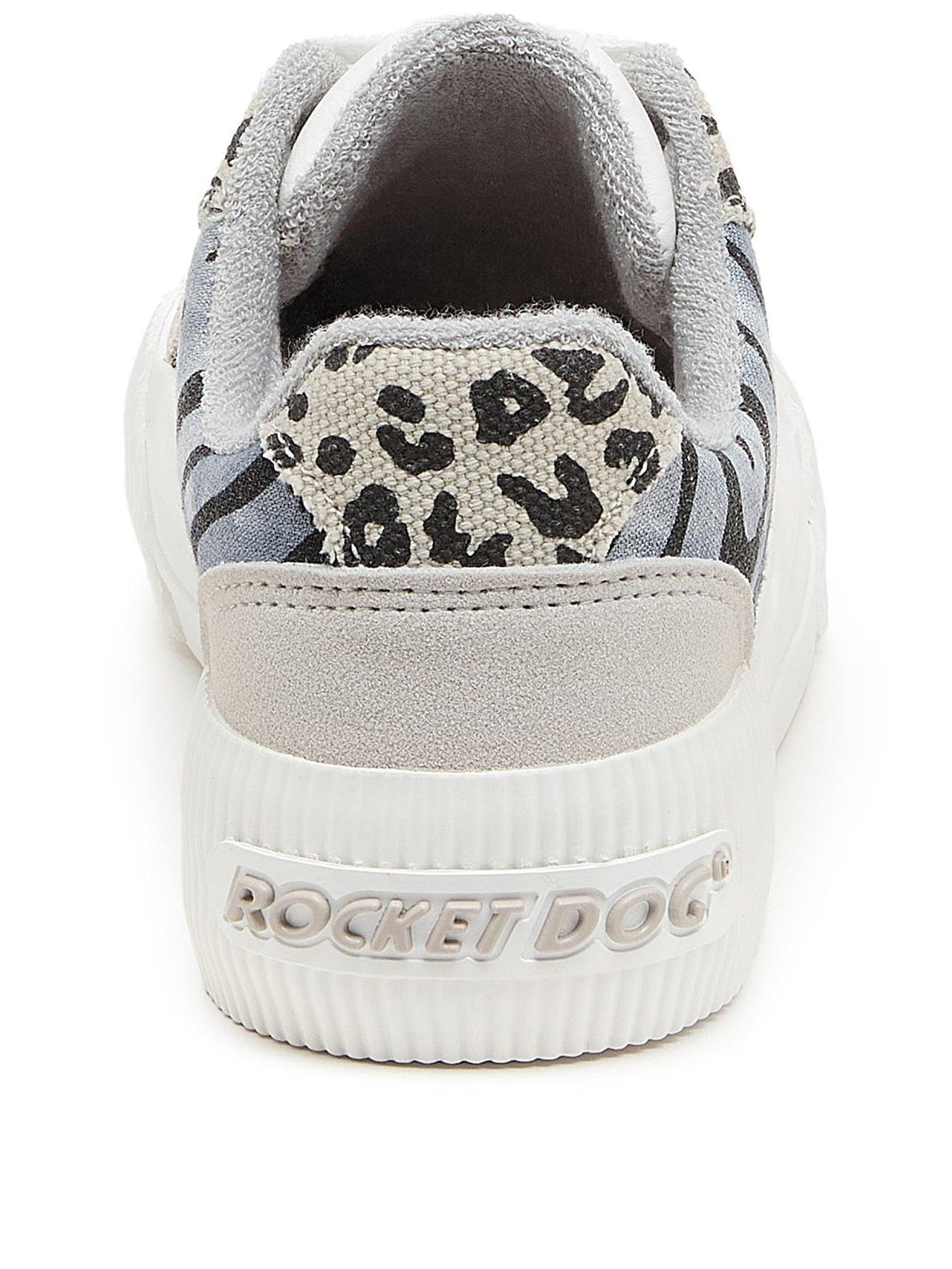 Image 3 of 6 of Rocket Dog Cheery Blocked Animal Combo Trainer-grey Multi
