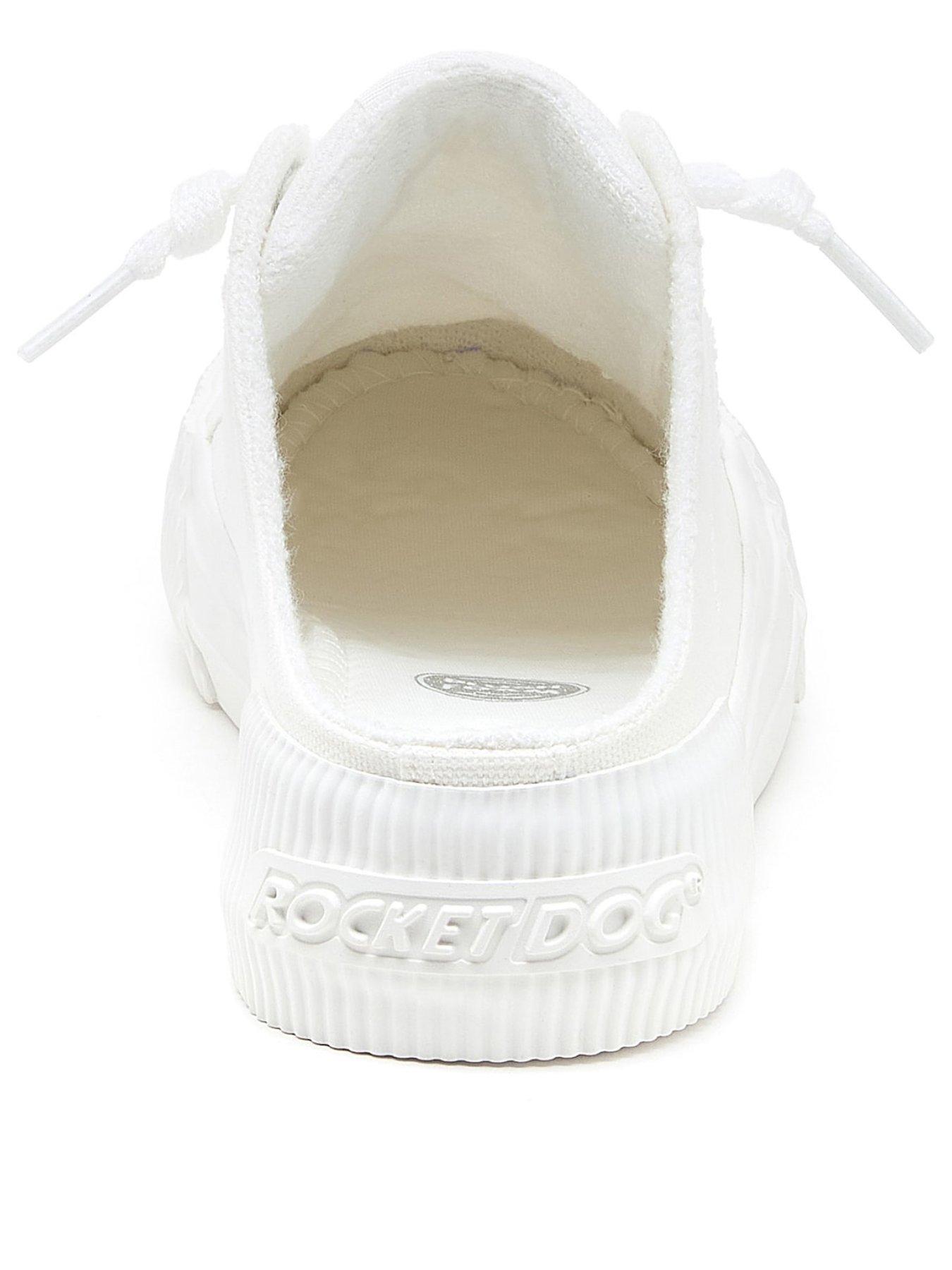 Image 3 of 6 of Rocket Dog Cheery Mule Canvas Trainer -white