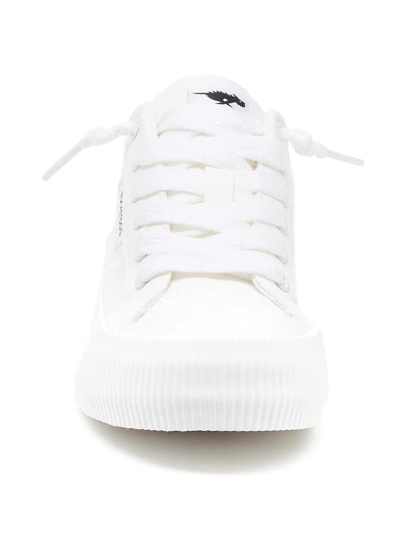 Image 6 of 6 of Rocket Dog Cheery Mule Canvas Trainer -white